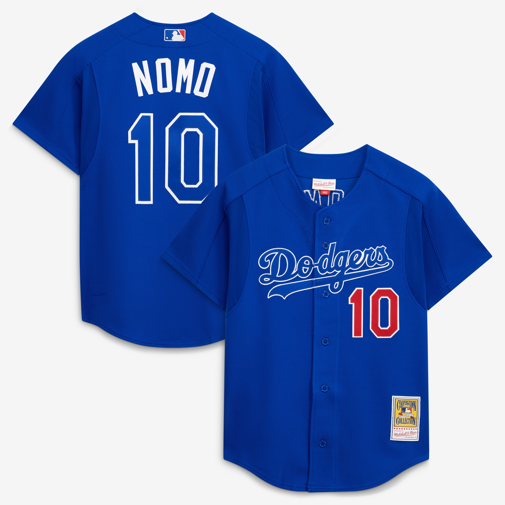 Hideo Nomo Los Angeles Dodgers Cooperstown Collection 2004 Batting Practice Jersey - Royal