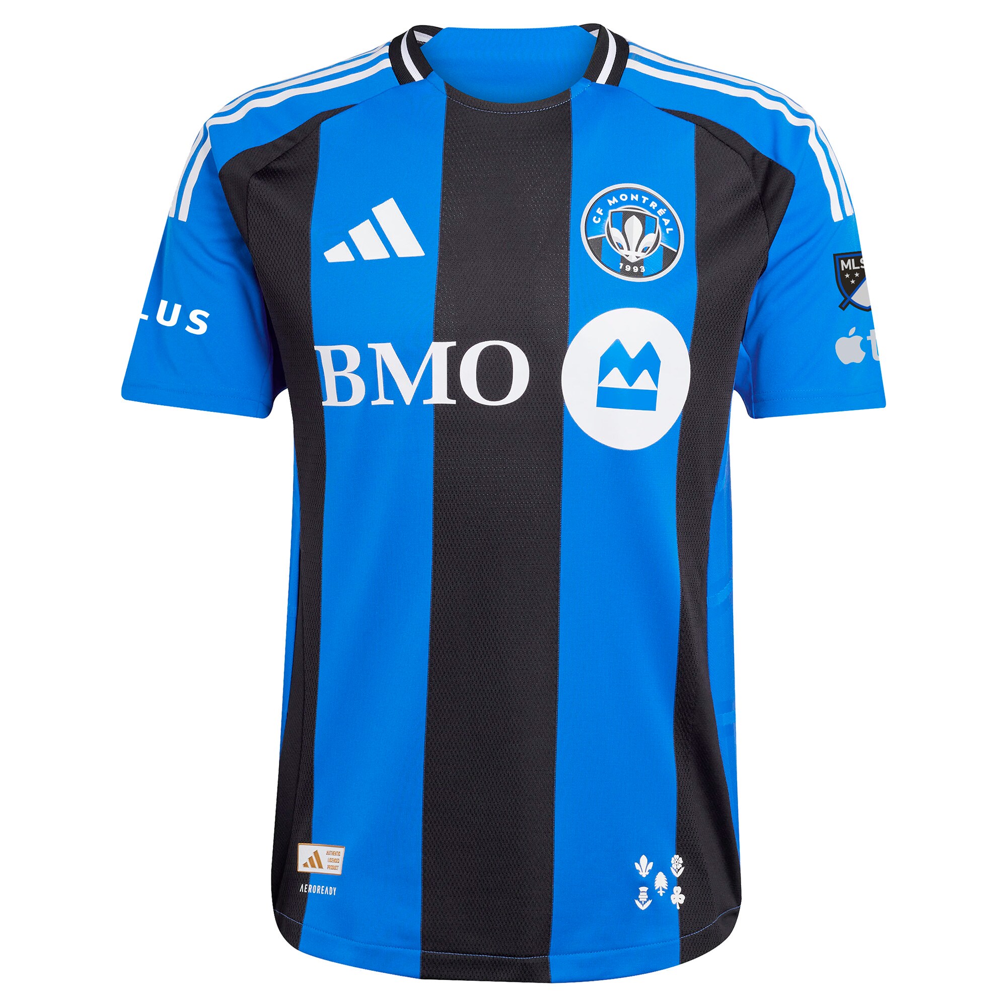 Alternative view of home Adidas CF Montréal Jersey - Adidas CF Montréal 2023 Home Jersey