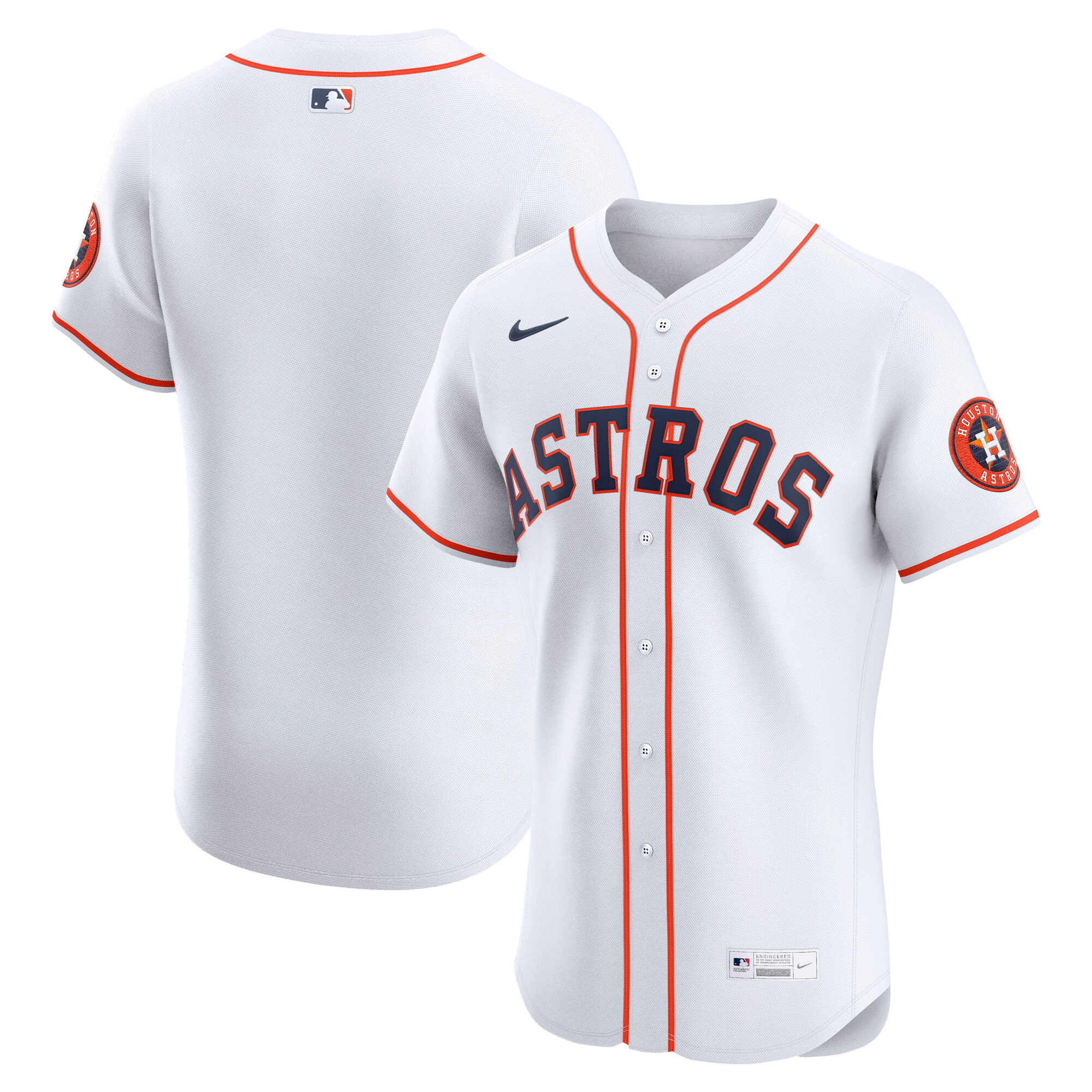 Houston Astros Home Elite Jersey - White