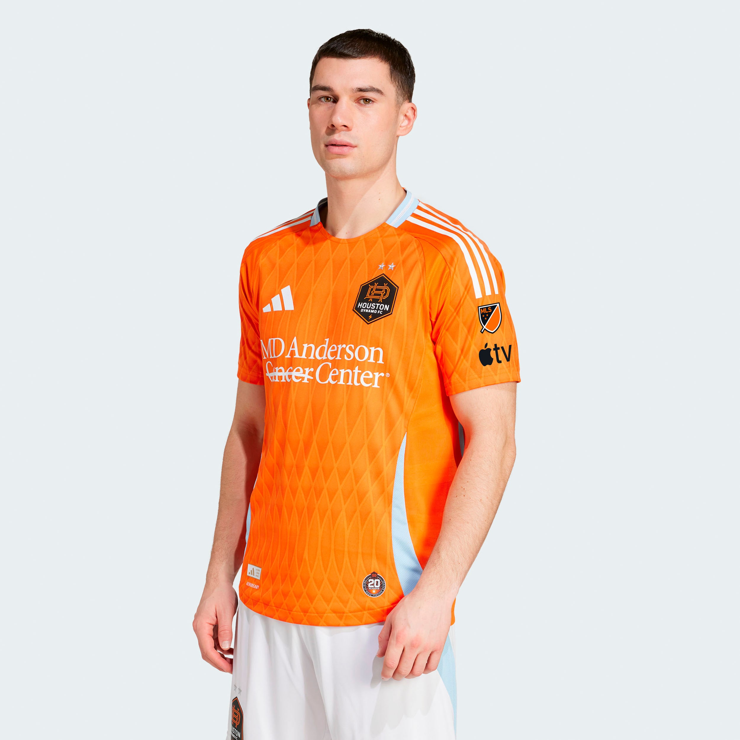 Houston Dynamo FC 2025 Season 20 On-Field Jersey - Orange