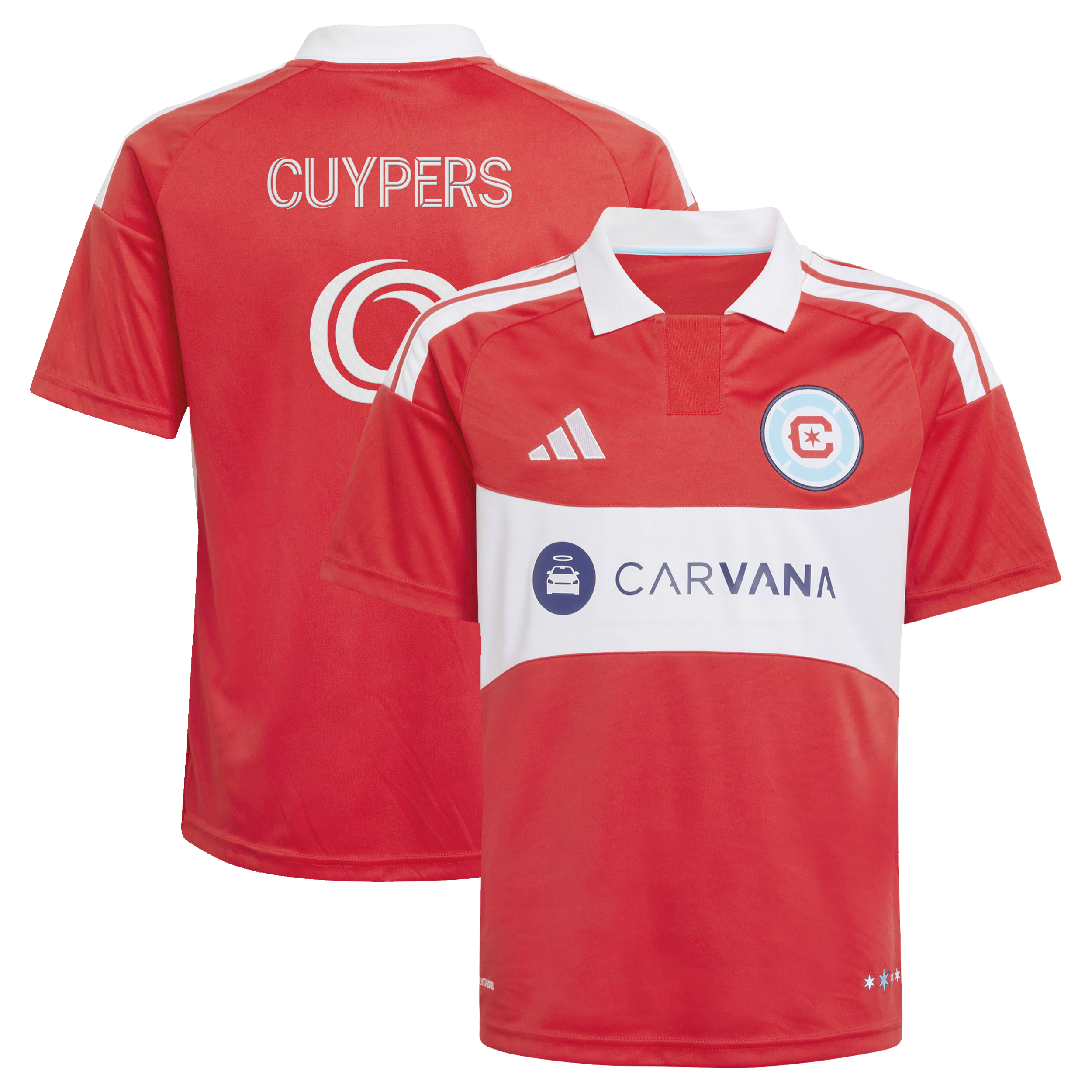 Hugo Cuypers Chicago Fire Youth 2026 Forever Red Jersey - Red