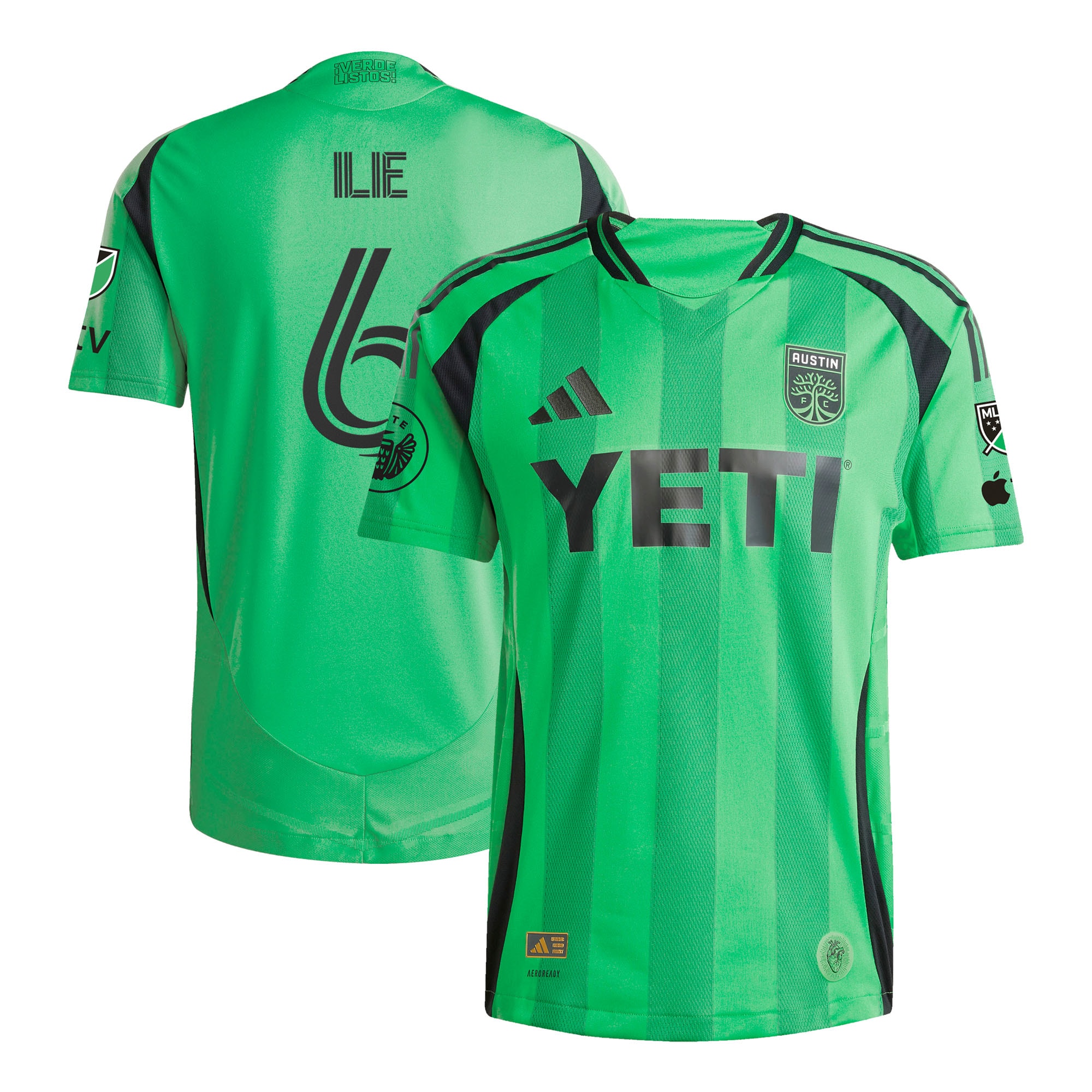 Ilie Sanchez Austin FC 2025 The Heartbeat Kit Player Jersey