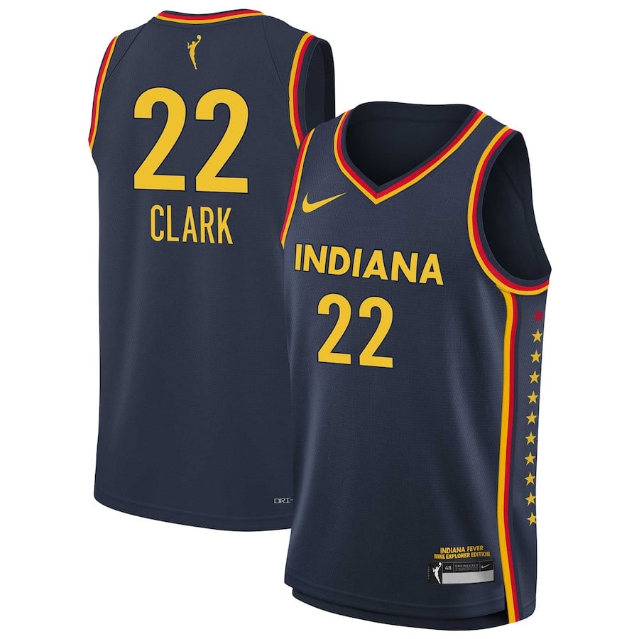 Alternative view of Indiana Fever #22 Jersey - Nike Indiana Fever #22 Explorer Edition