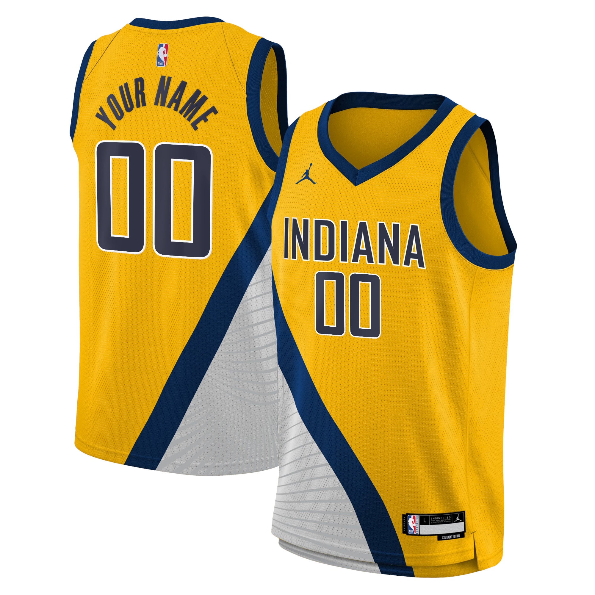indiana Jordan Pacers Gold Jersey - Jordan Indiana Pacers Gold Jersey