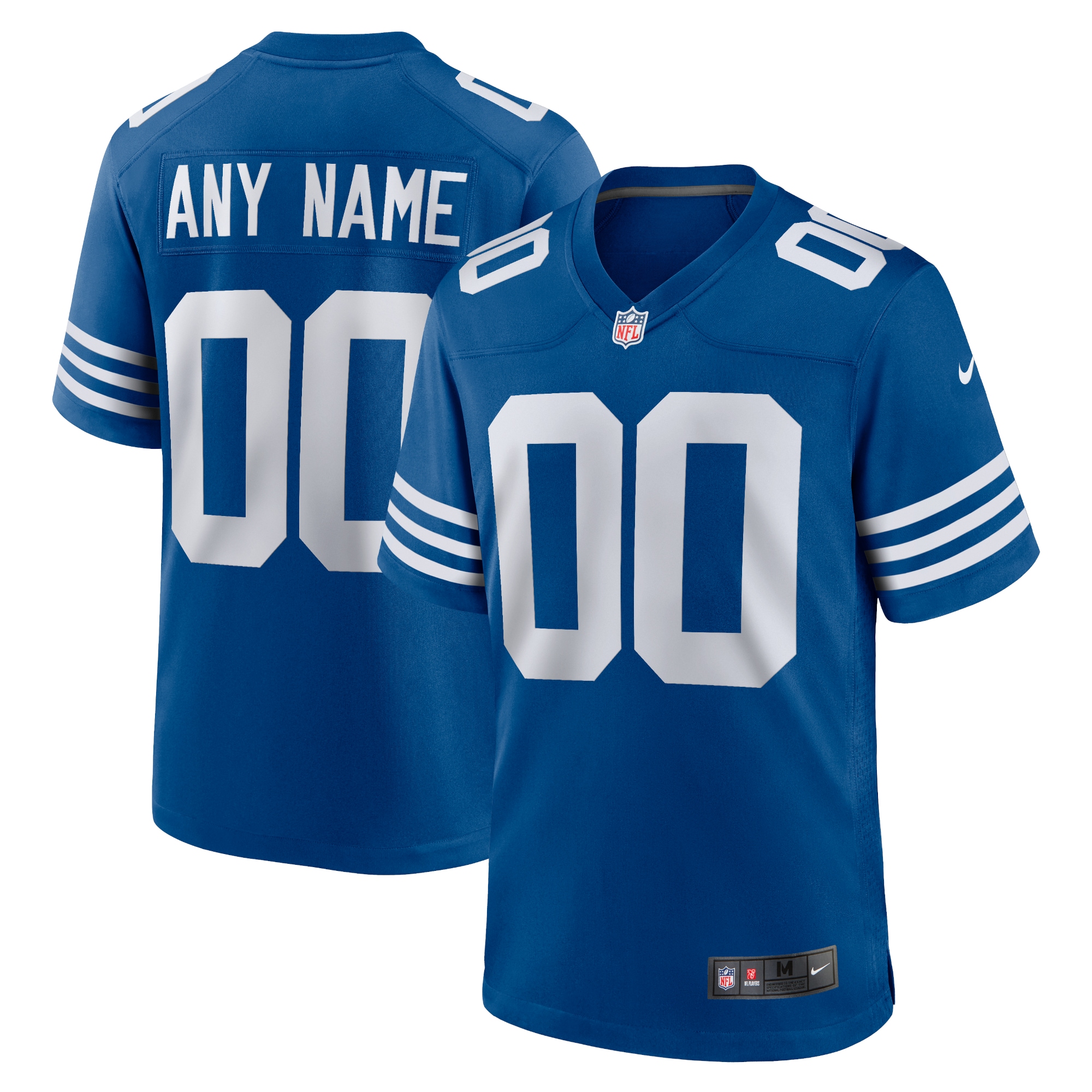 Indianapolis Colts Alternate Custom Jersey - Royal