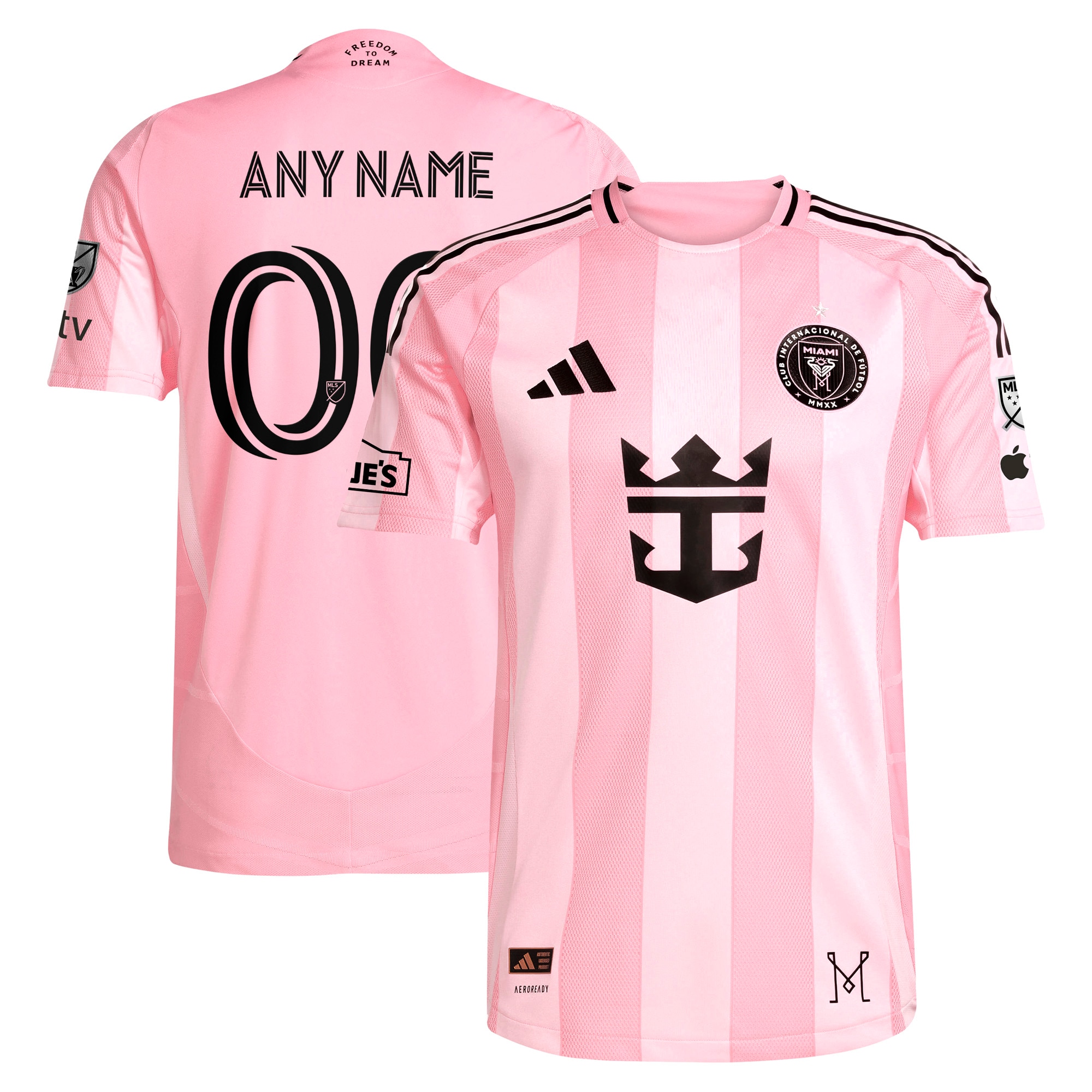 Inter Miami CF 2025 Euforia On-Field Custom Jersey