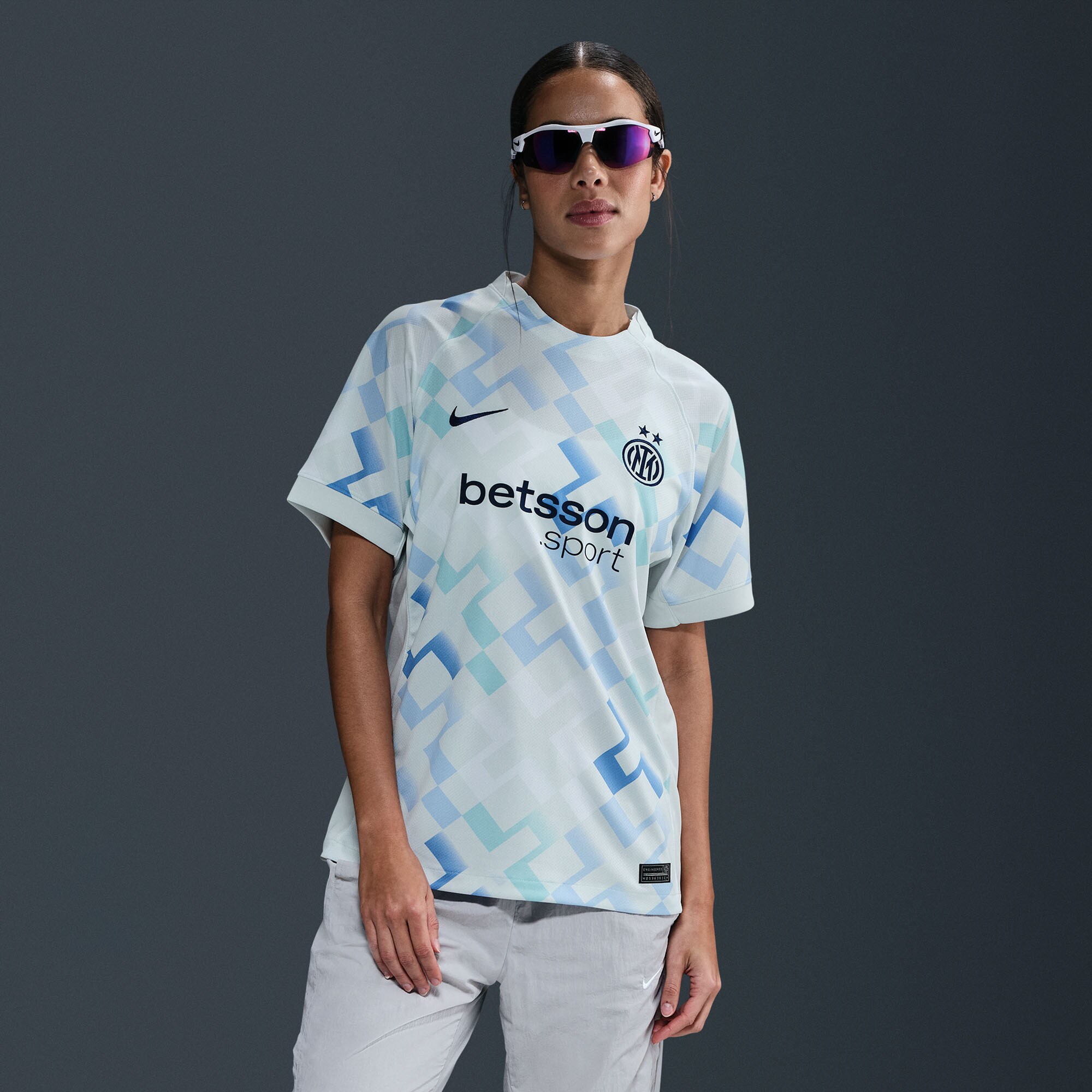 Inter Milan Women's 2025/26 Away Jersey - Aqua