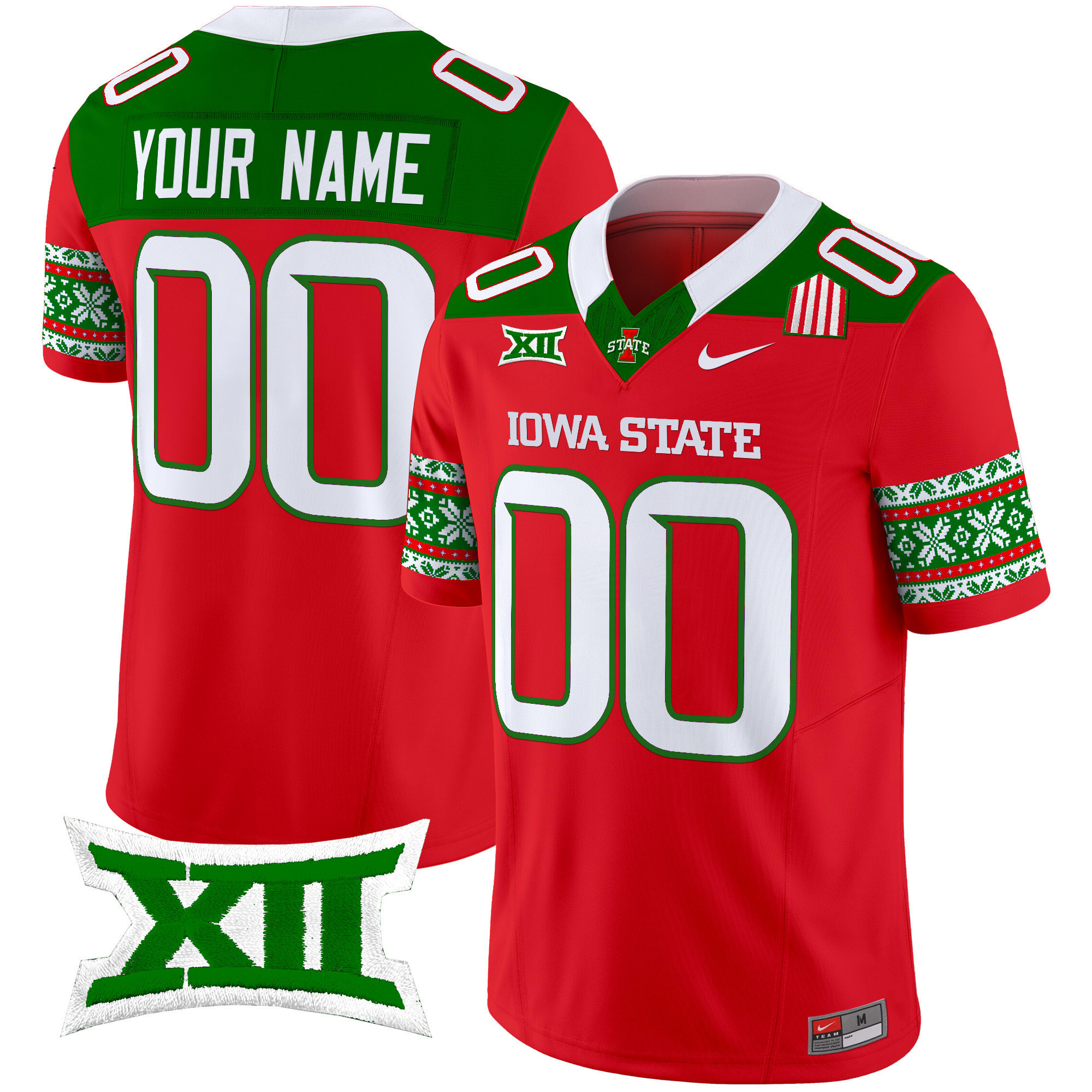 Iowa State Christmas Jersey - Nike Iowa State Cyclones Christmas