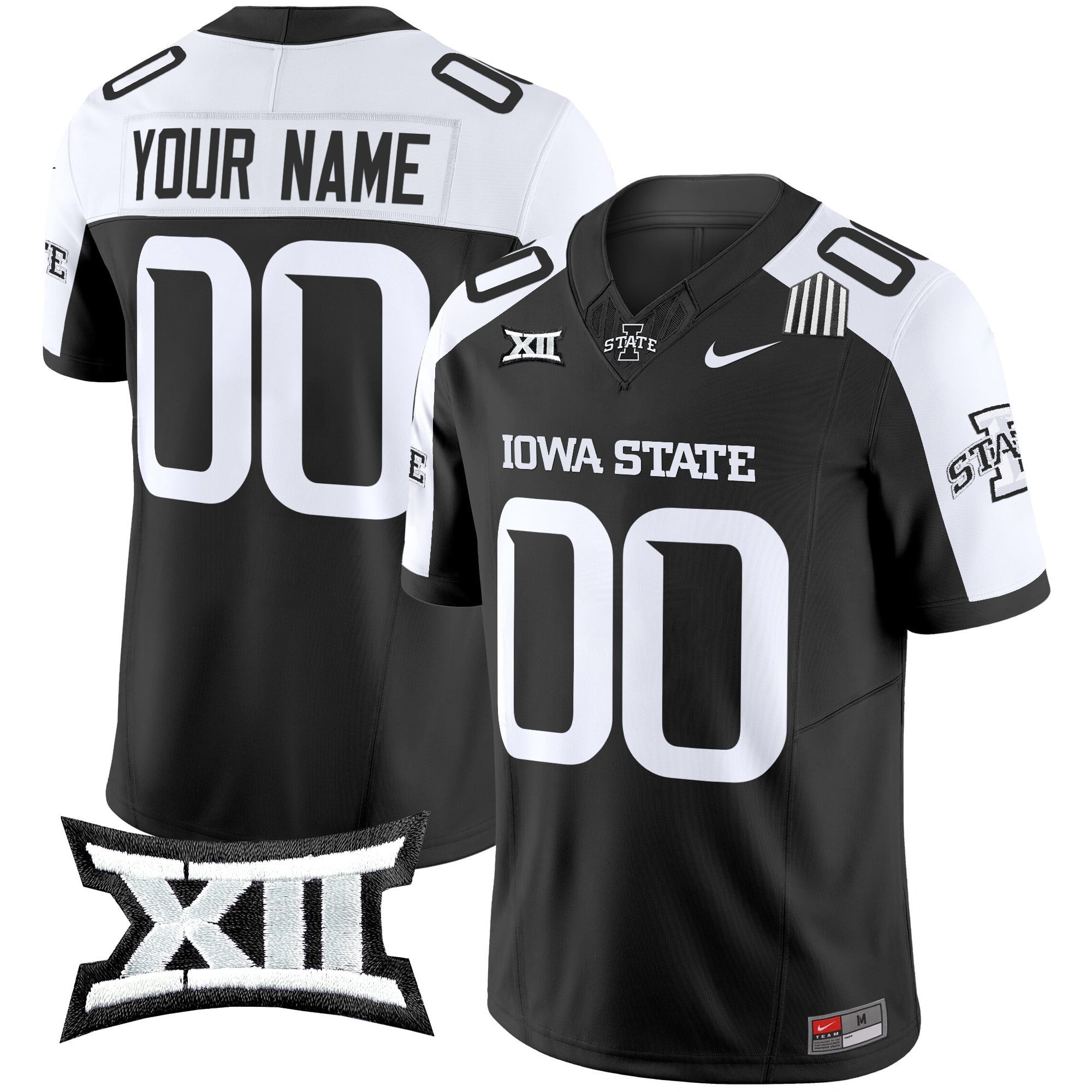 Alternative view of Iowa State Maroon Jersey - Nike Iowa State Cyclones Maroon Football