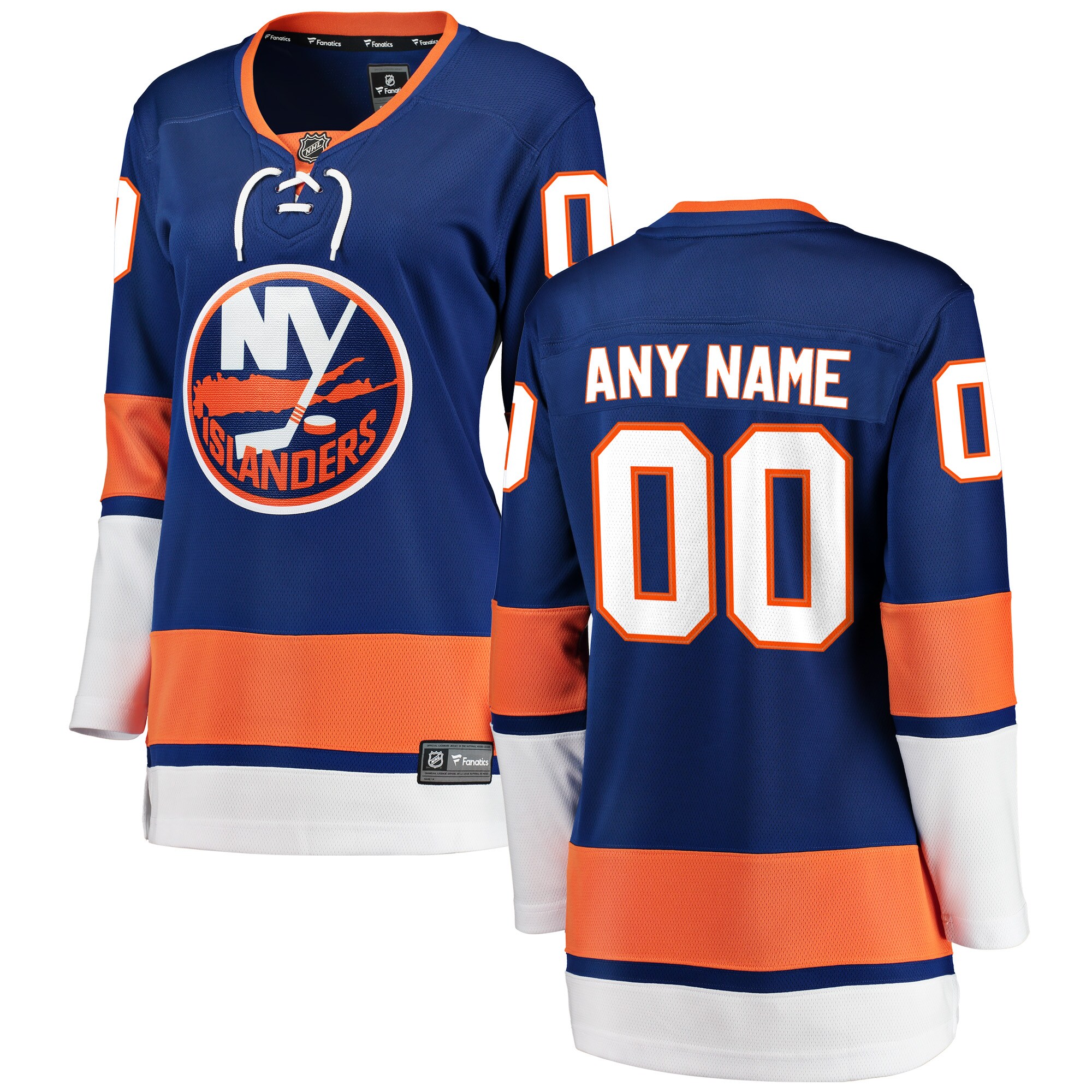 Islanders Blue Jersey - Fanatics - Custom NHL Replica