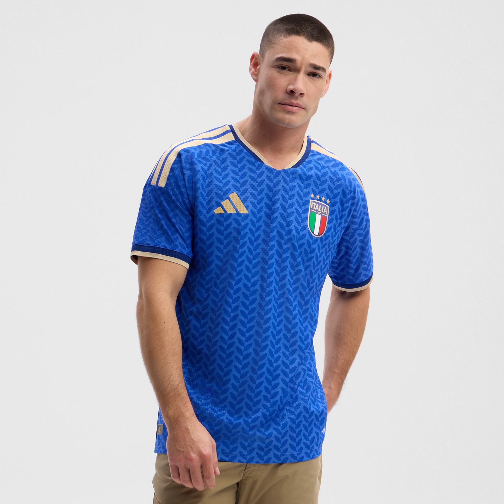 Italy National Team FIFA x World Cup 2026 Home On Field Jersey - Blue