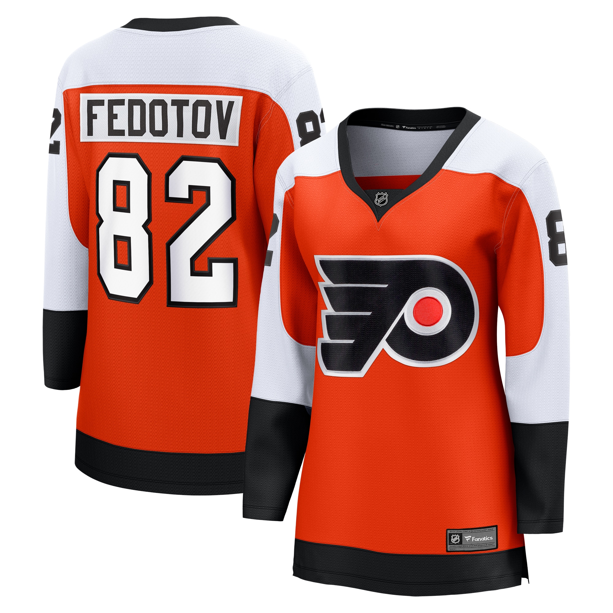 Ivan Fedotov Philadelphia Flyers Fanatics Women's Home Premier Breakaway Player Jersey Breakaway Jersey - Orange