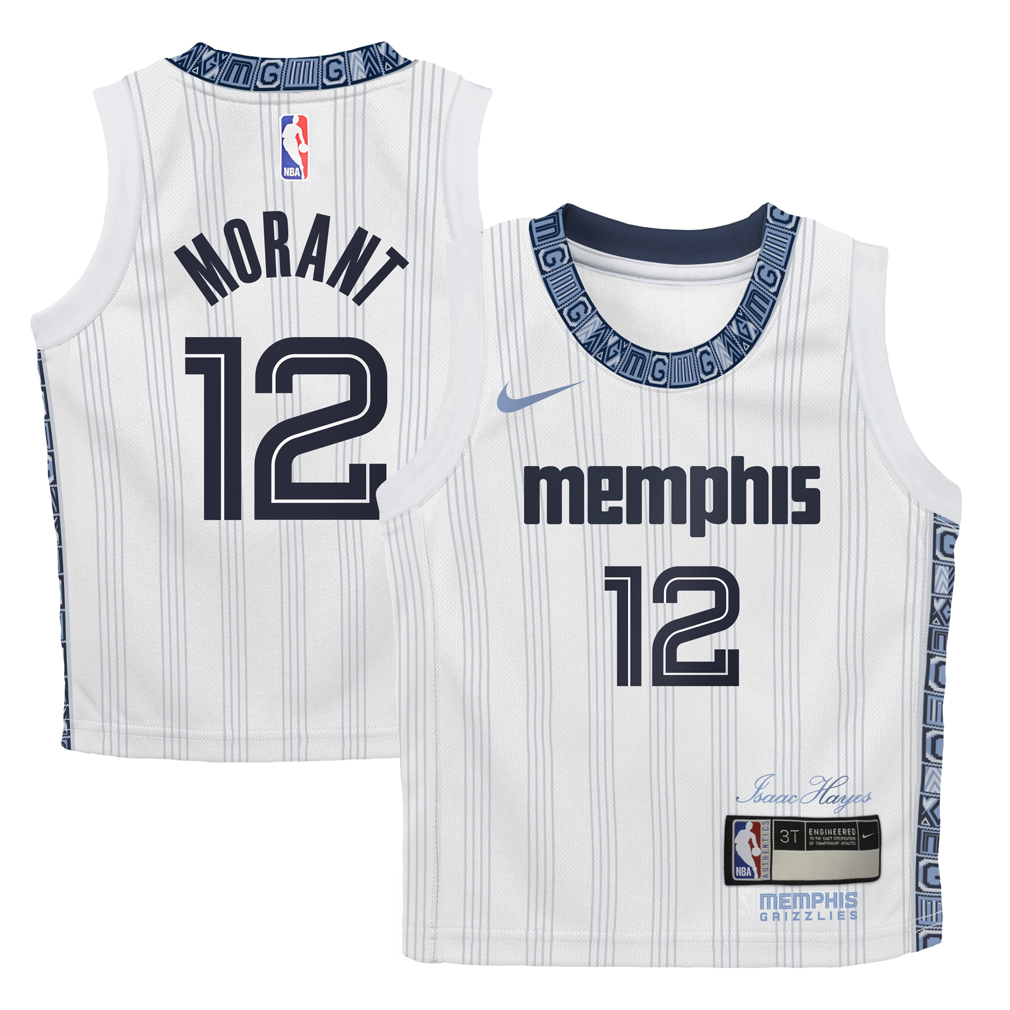 Ja Morant Memphis Grizzlies Infant 2025/26 City Edition Swingman Jersey - White
