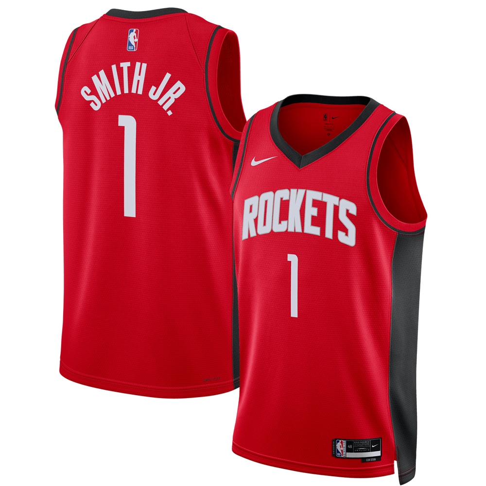 Jabari Smith Jr. Houston Rockets Unisex 2022 Draft First Round Pick Swingman Jersey - Icon Edition - Red