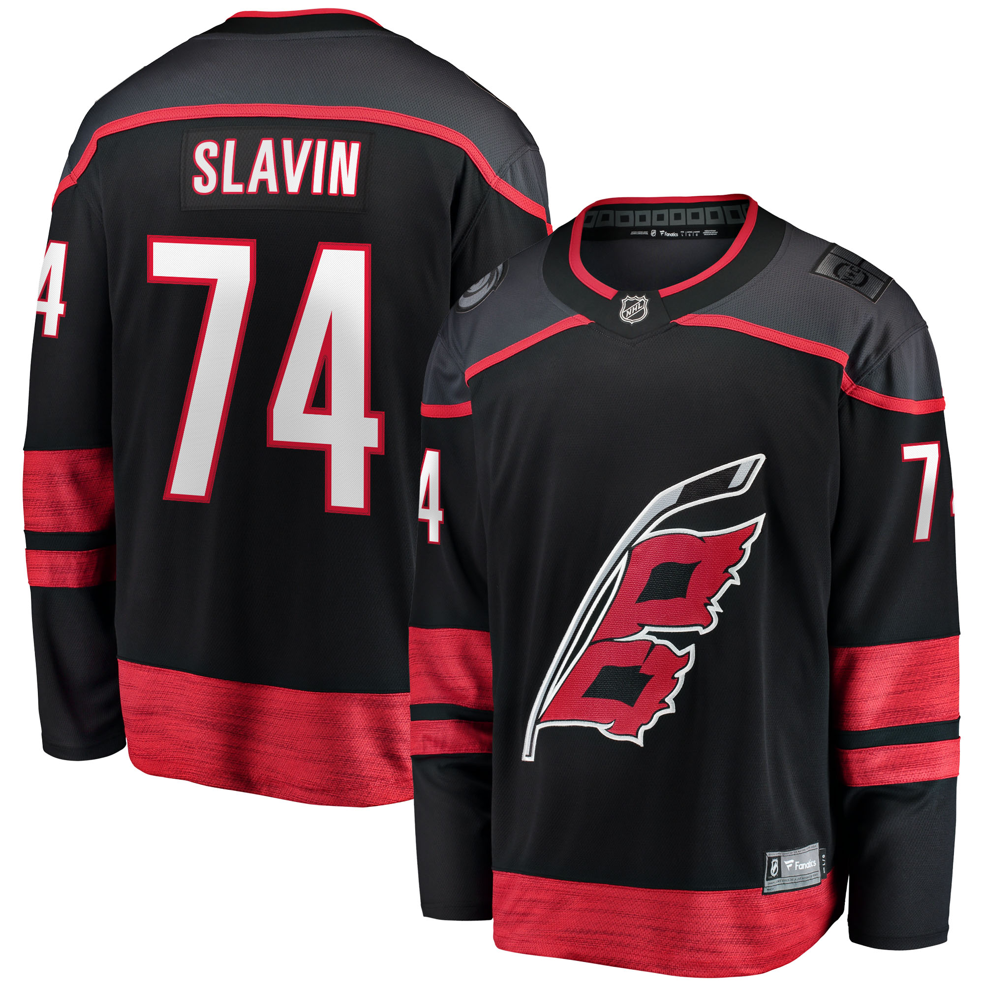 Jaccob Slavin Carolina Hurricanes Fanatics Home Breakaway Player Jersey