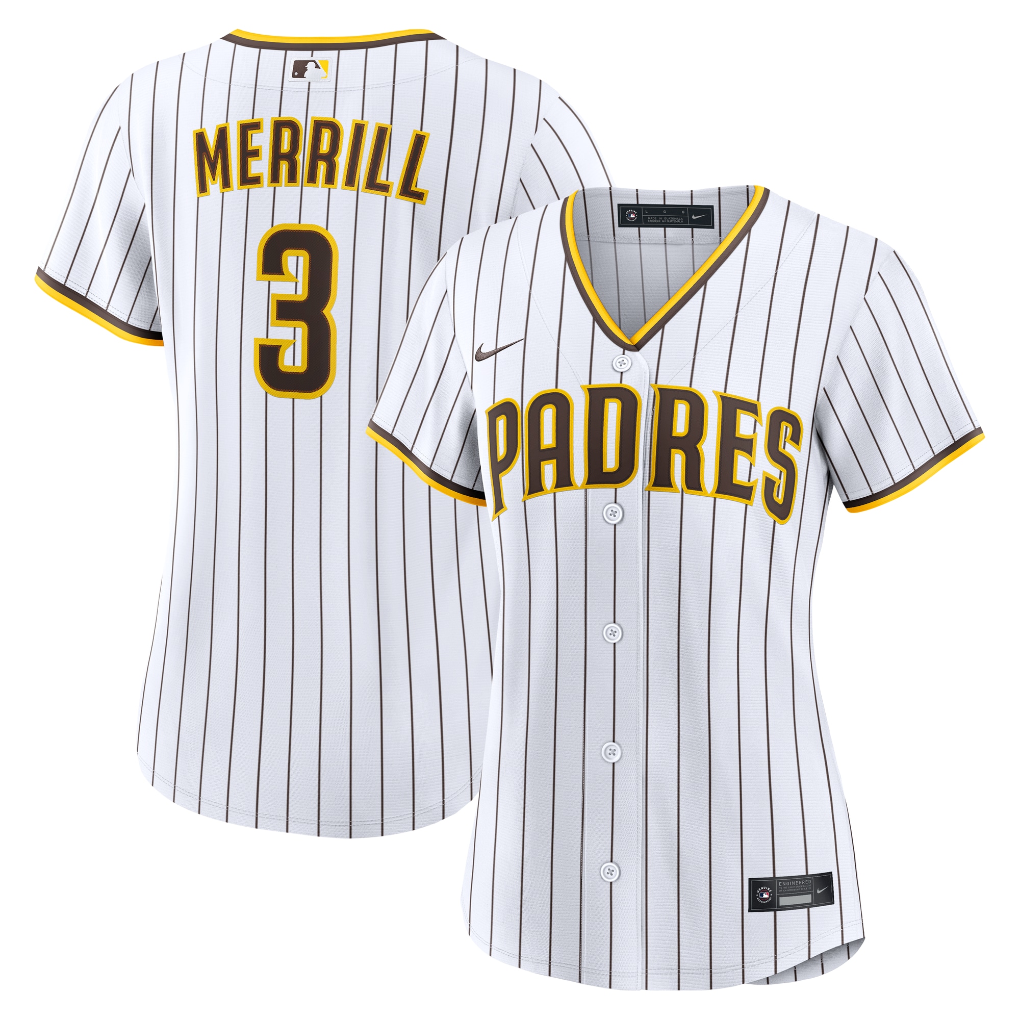 Jackson Merrill San Diego Padres Women's Home Jersey