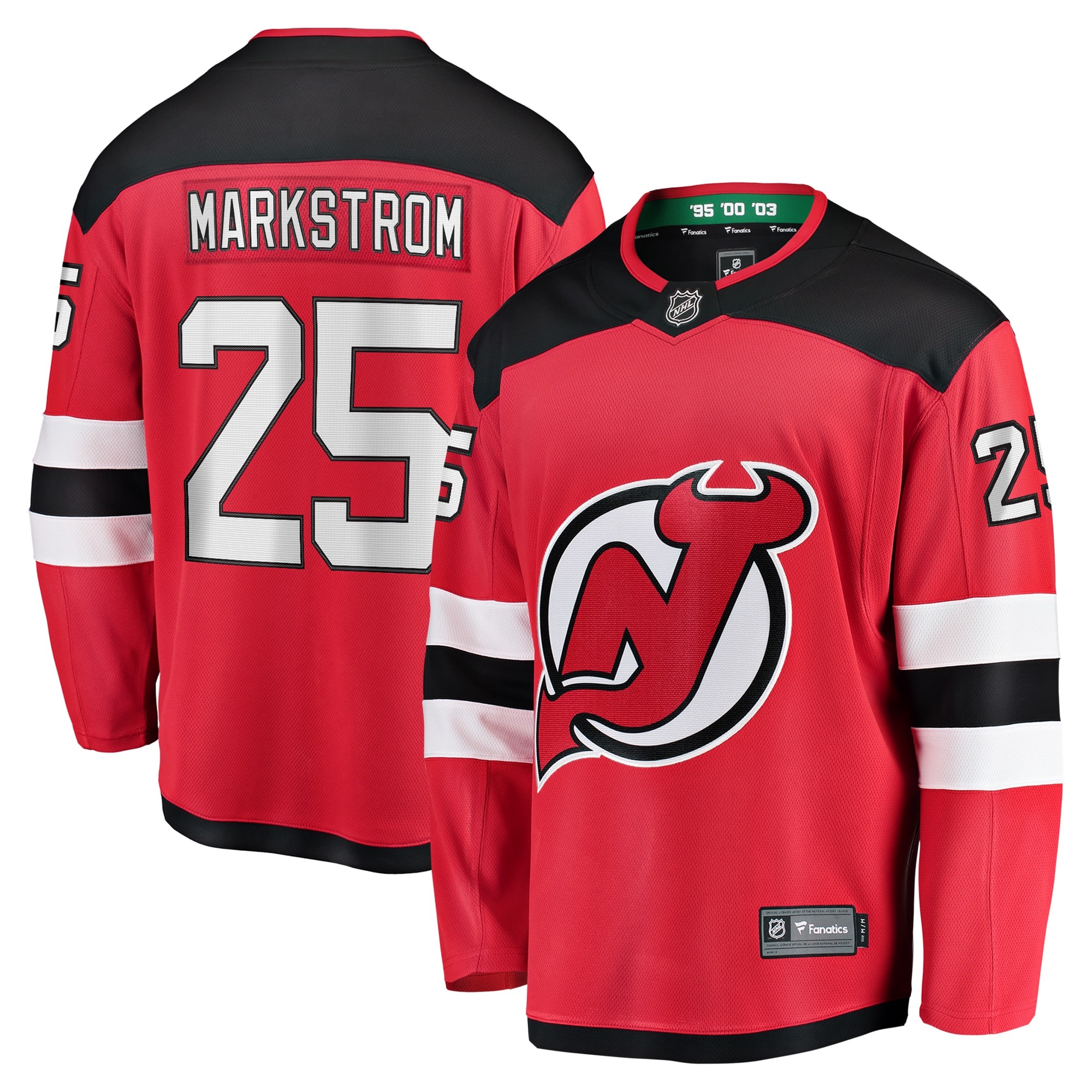 Jacob Markstrom New Jersey Devils Fanatics Home Premier Breakaway Player Jersey - Red