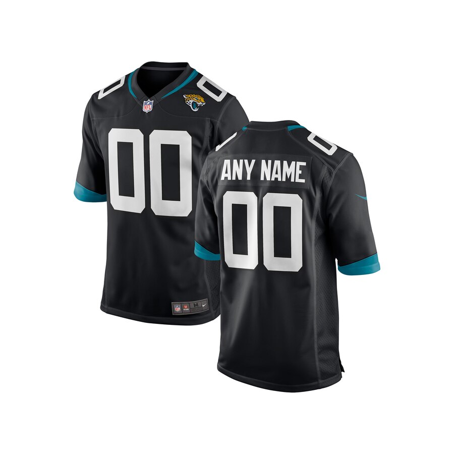 Jaguars Black Custom Jersey nike - Nike Jaguars Black Alternate Custom 2