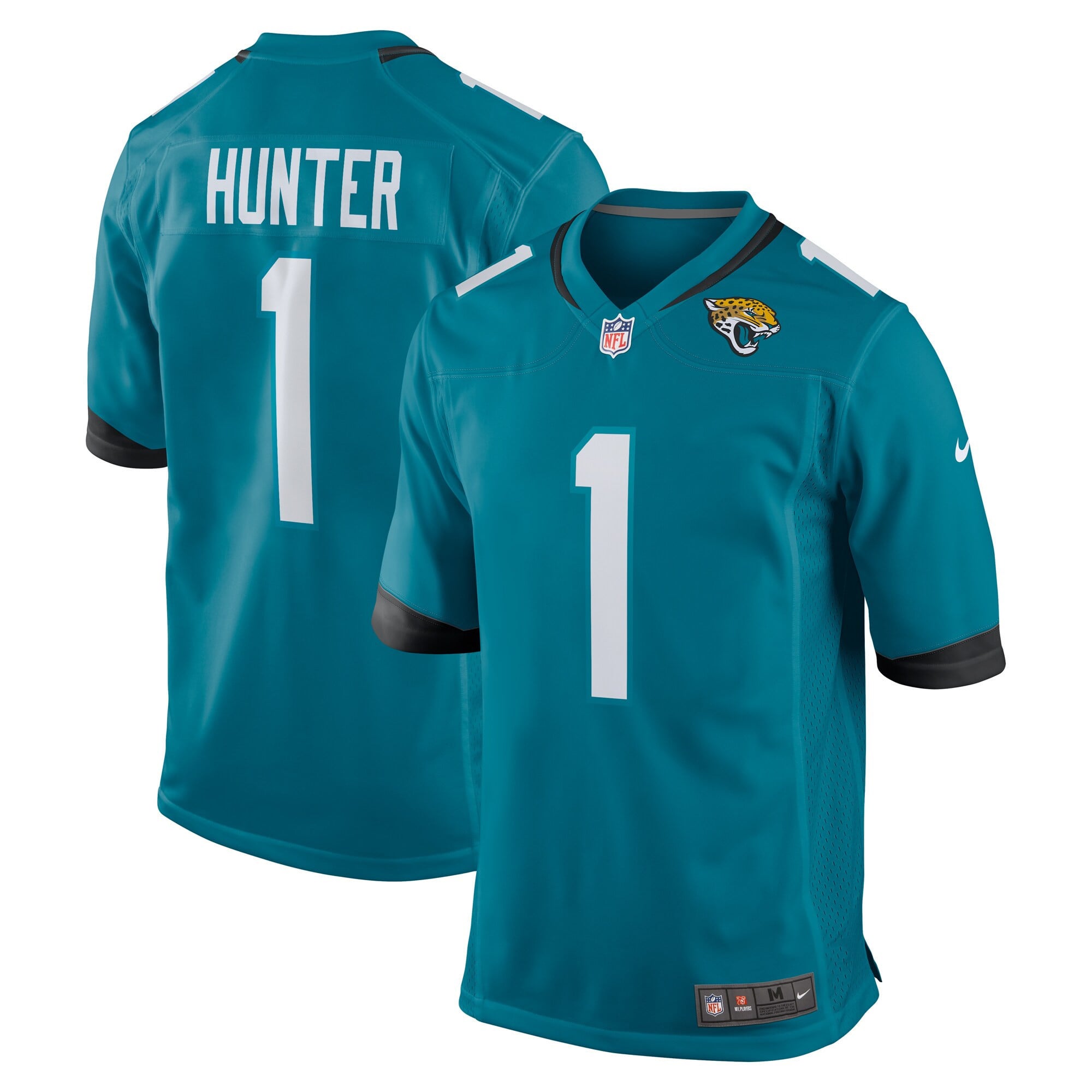 Jaguars Hunter #1 Teal Jersey - Nike - Official NFL Gear