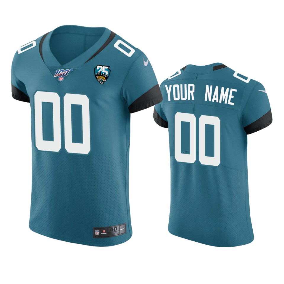 Jaguars Teal Custom Jersey - Nike - Personalize Your Style