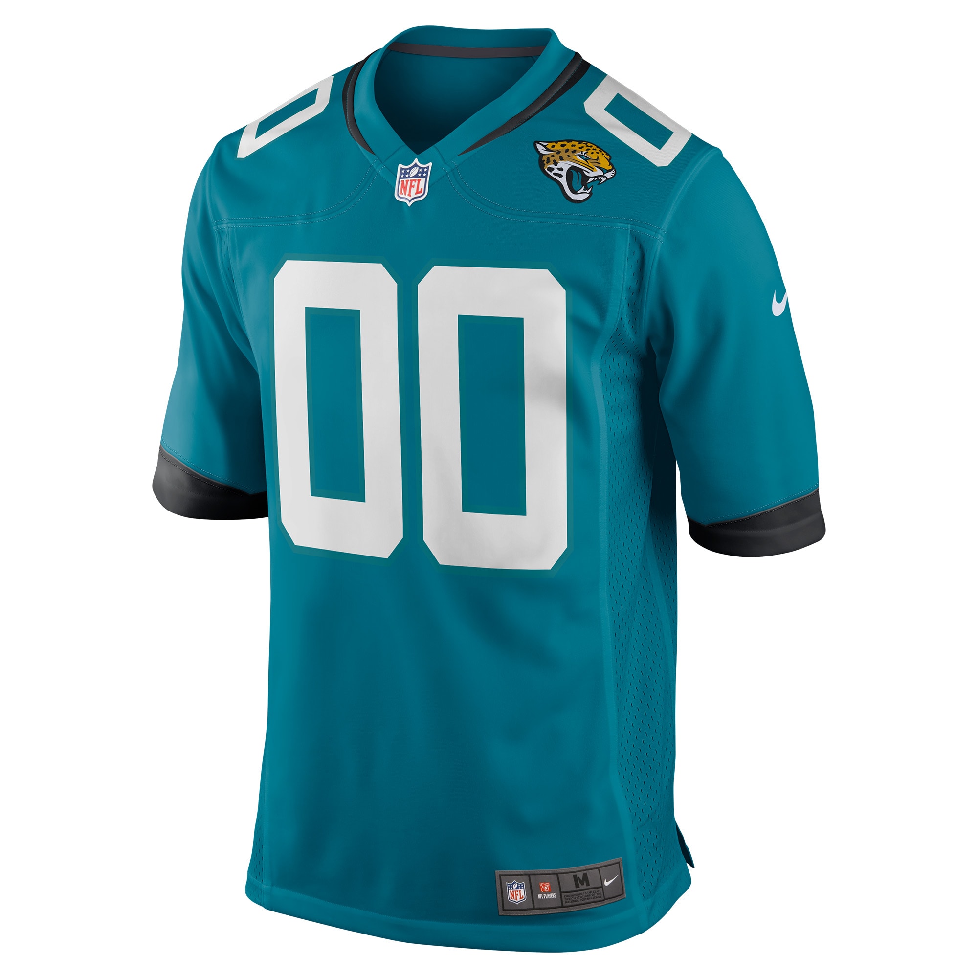 Alternative view of Jaguars Teal Personalized Jersey - Nike - Custom NFL