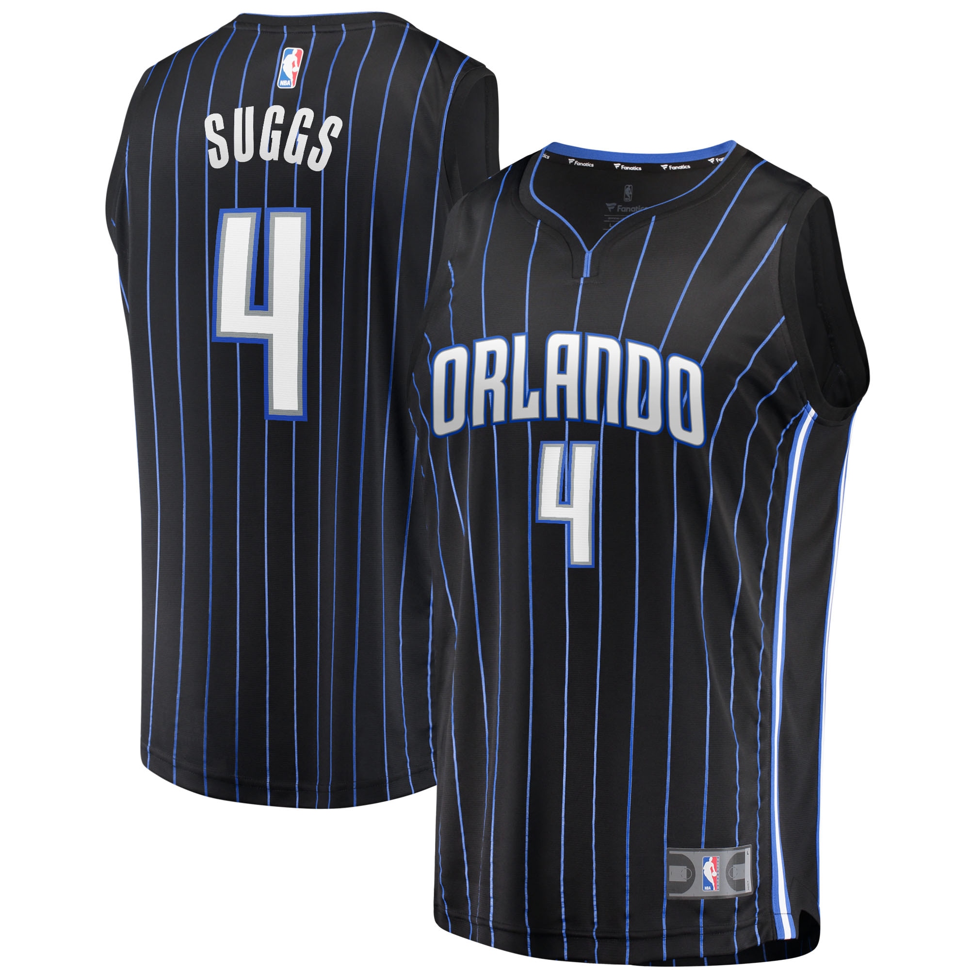 Jalen Suggs Orlando Magic Fanatics Youth 2021/22 Fast Break Jersey - Icon Edition - Black