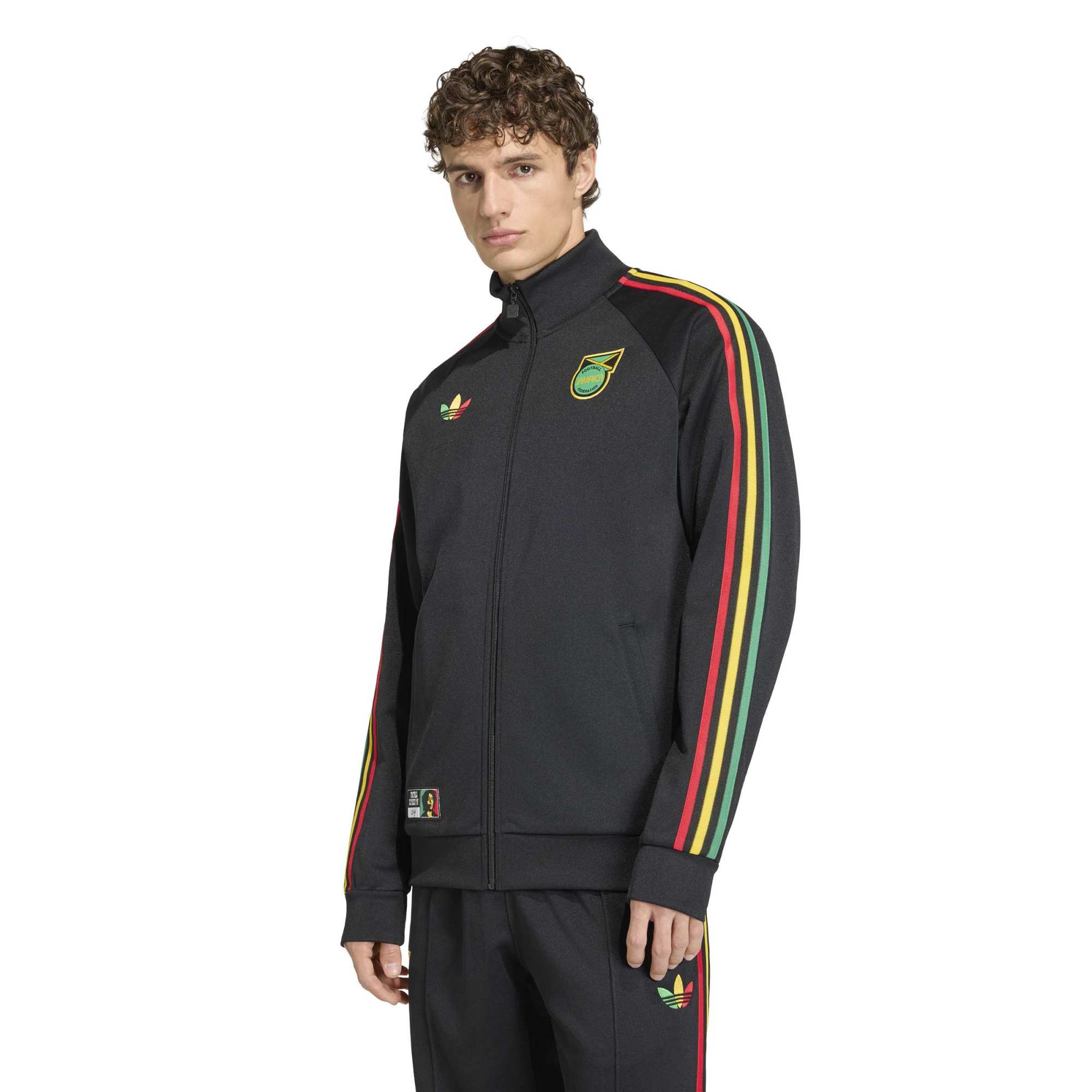 Jamaica National Team Originals Full-Zip Track Jacket - Black