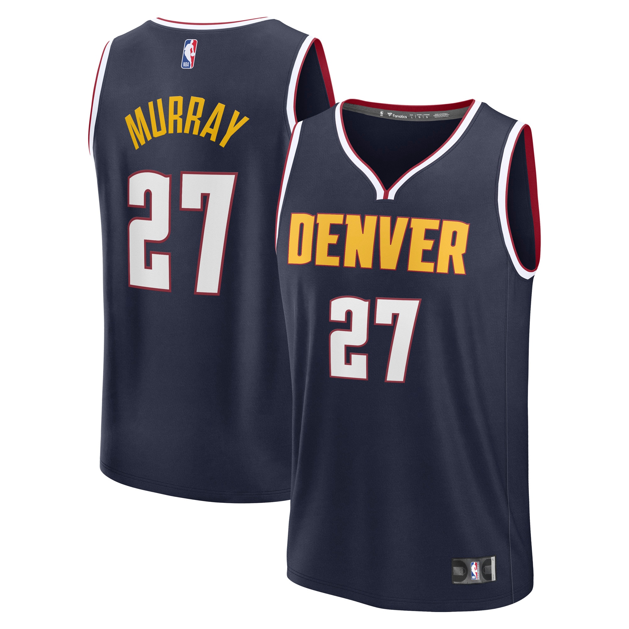 Jamal Murray Denver Nuggets Fanatics Fast Break Player Jersey - Icon Edition - Navy