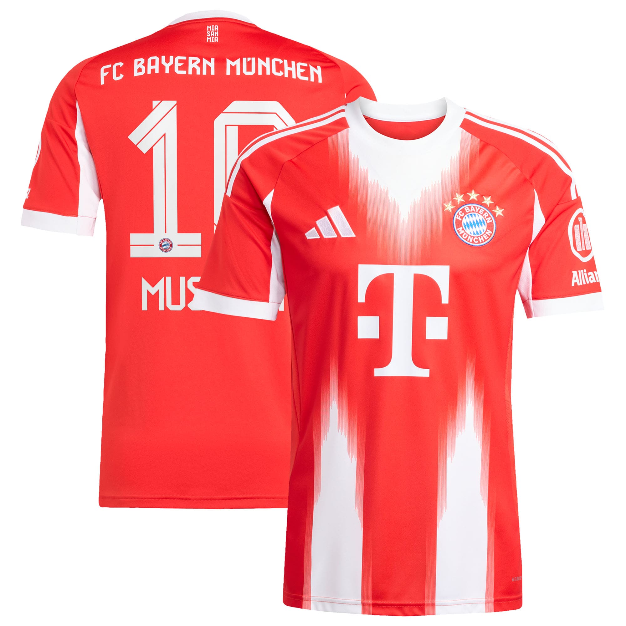 Jamal Musiala Bayern Munich Home 2025/26 Player Jersey - Red
