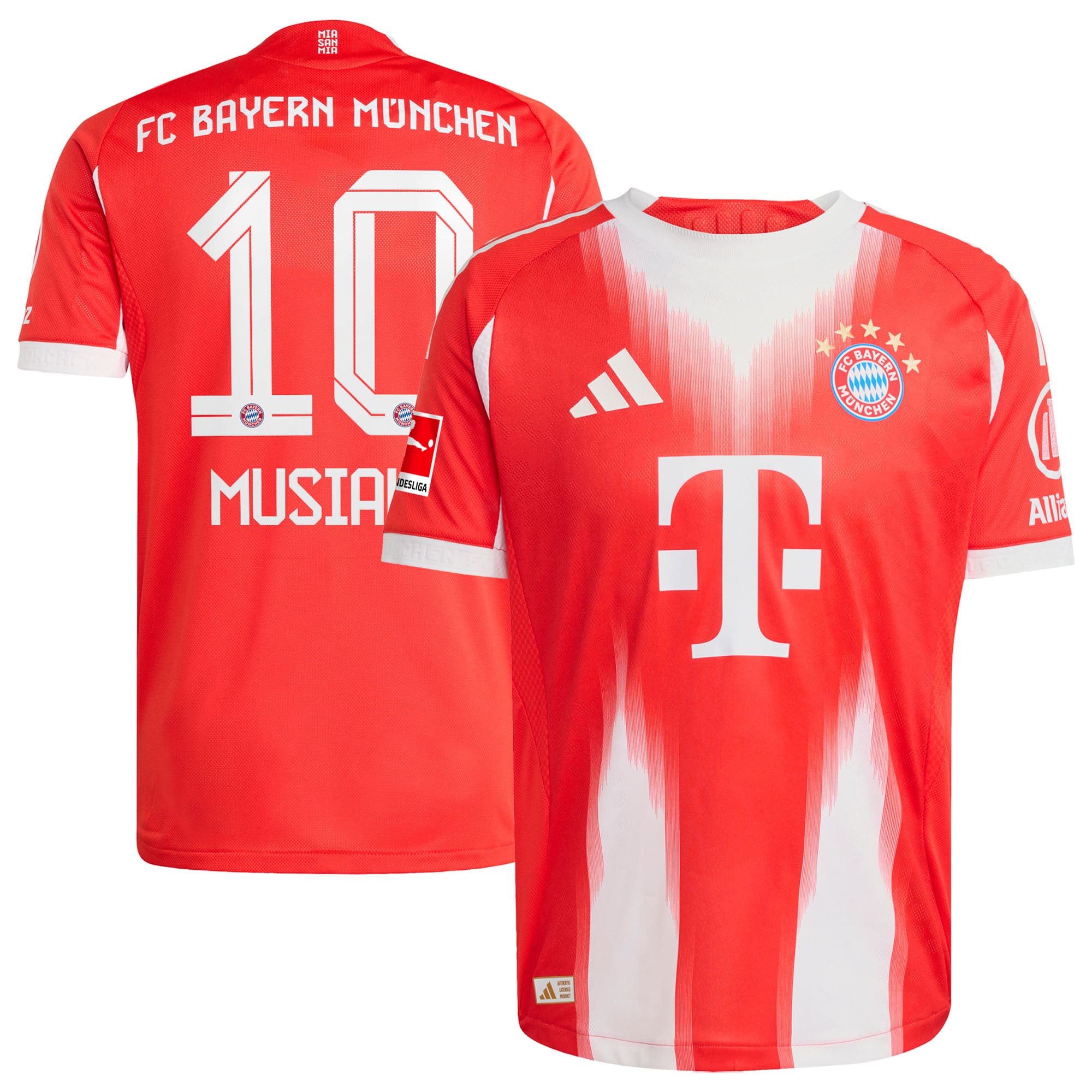 Jamal Musiala Bayern Munich Home 2025/26 Player Jersey - Red