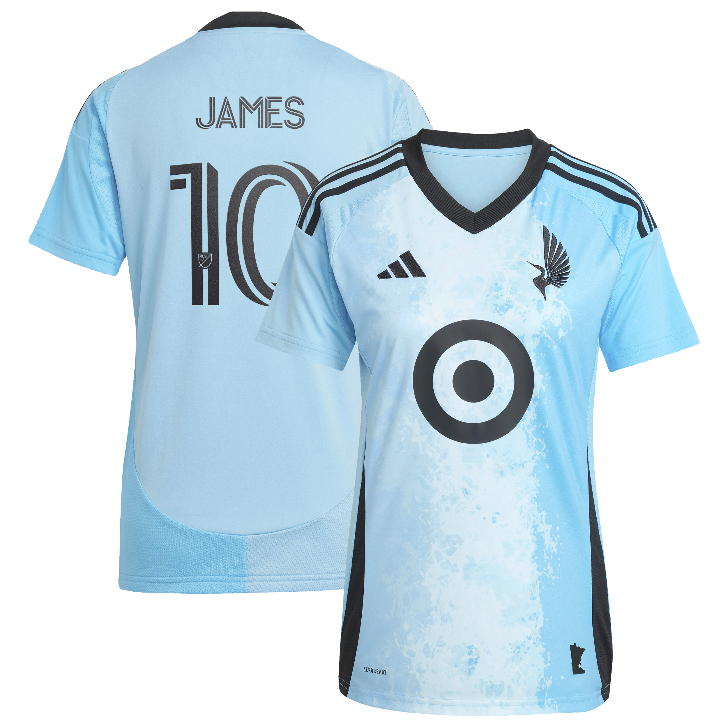 James Rodriguez Minnesota United FC Women's 2025 CONVERGENCE Secondary Jersey - Blue
