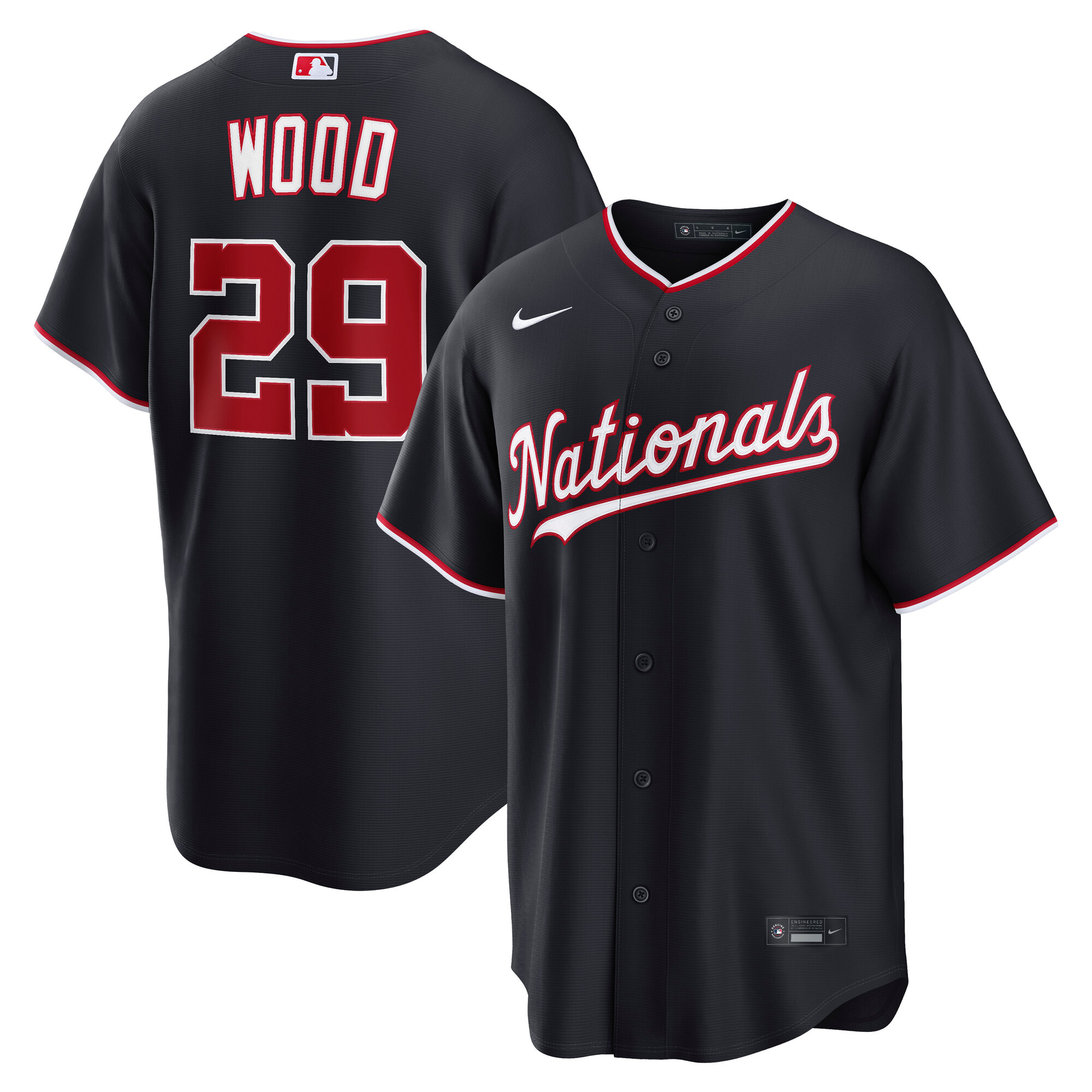 James Wood Washington Nationals Alternate Jersey
