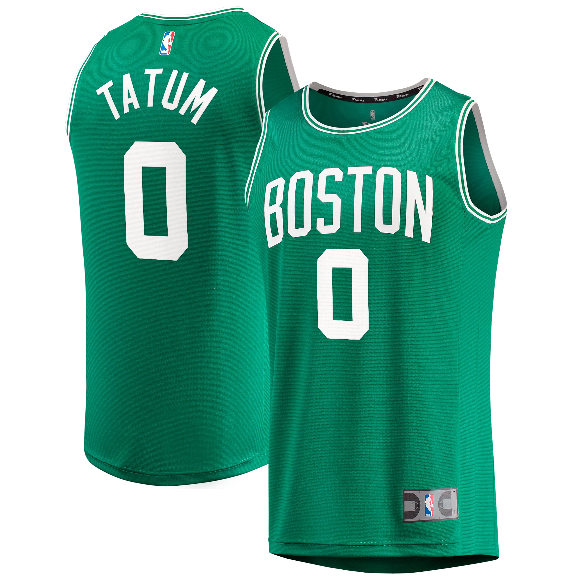 Jayson Tatum Boston Celtics Fanatics Big & Tall Fast Break Player Jersey - Kelly Green - Icon Edition
