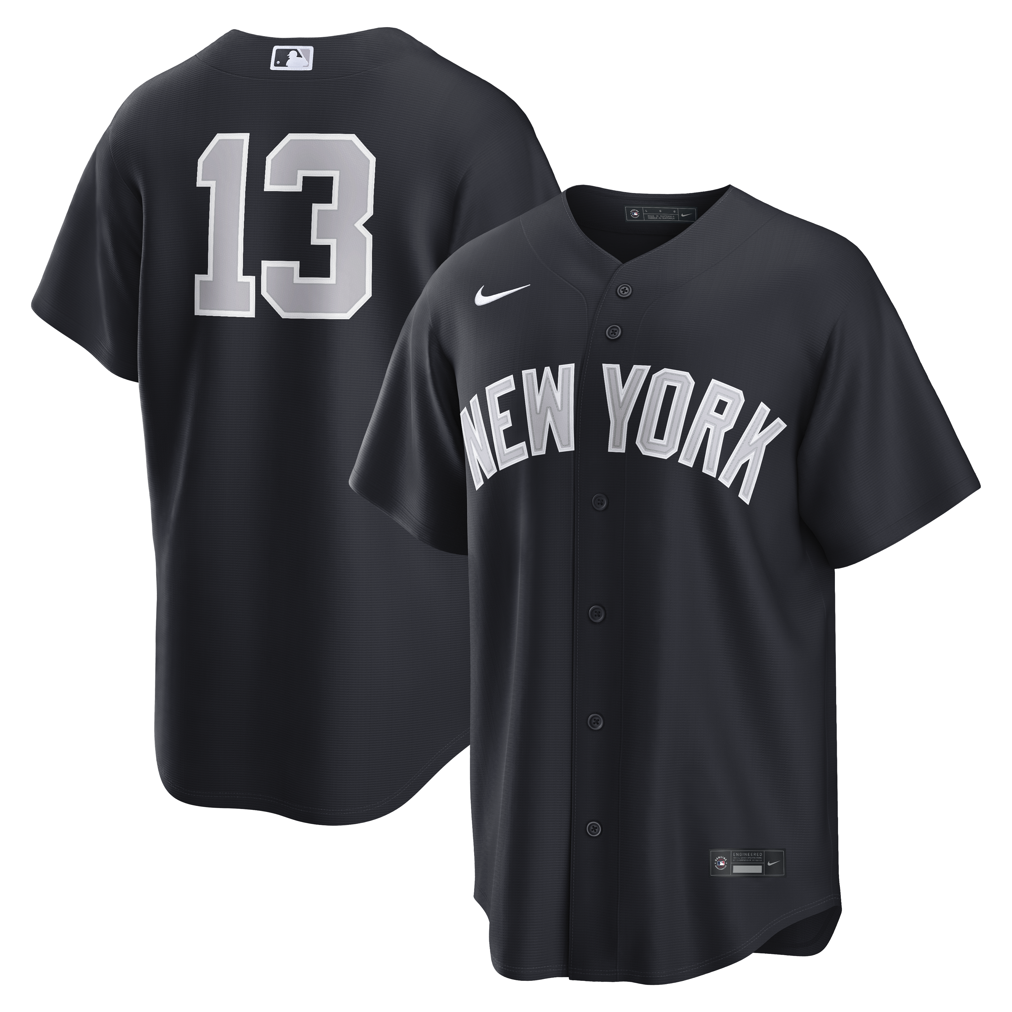 Jazz Chisholm Jr. New York Yankees Alternate Jersey - Navy