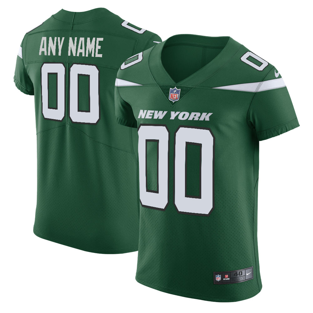 Jets Green Custom Jersey - Nike - Personalized NFL Style!