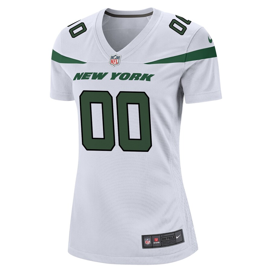 Alternative view of Jets White Women’s Custom Jersey - Nike - Personalize It!