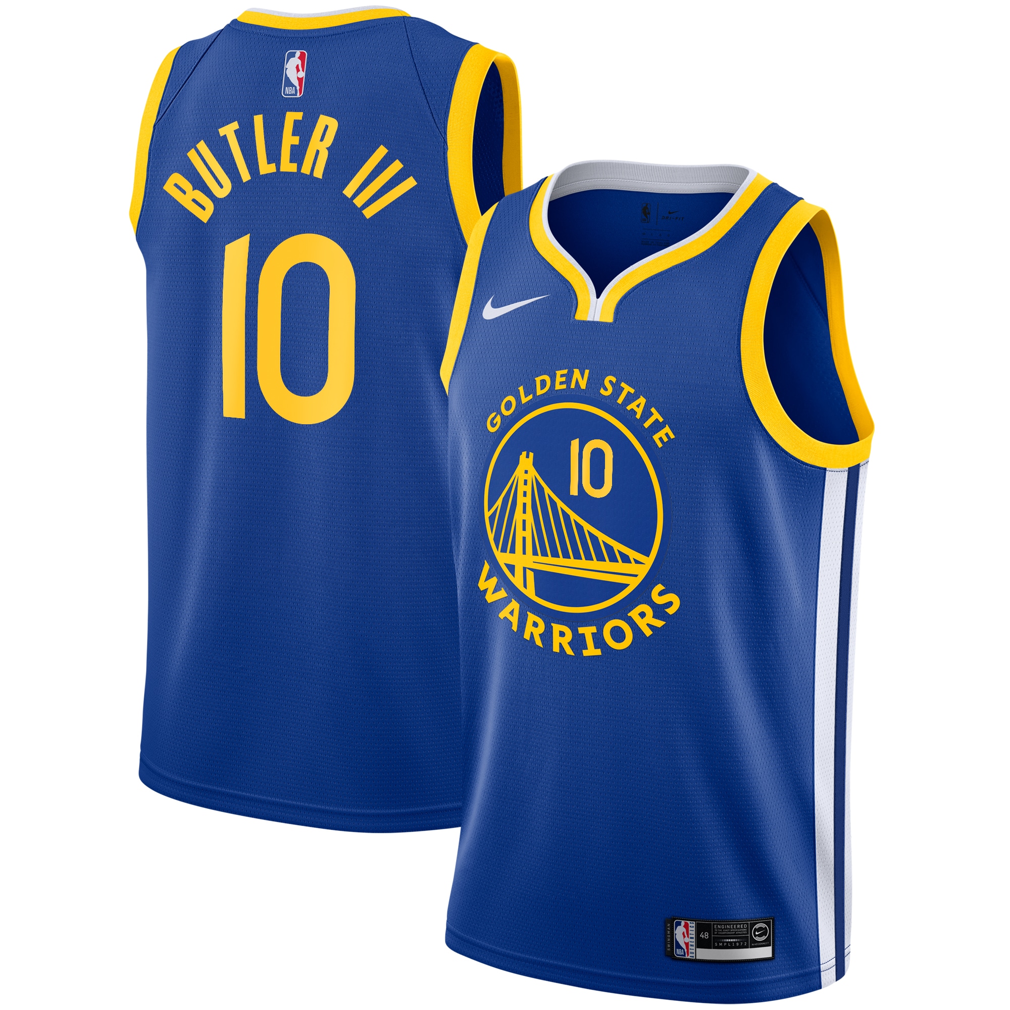 Jimmy Butler III Golden State Warriors Youth Swingman Jersey - Icon Edition - Royal