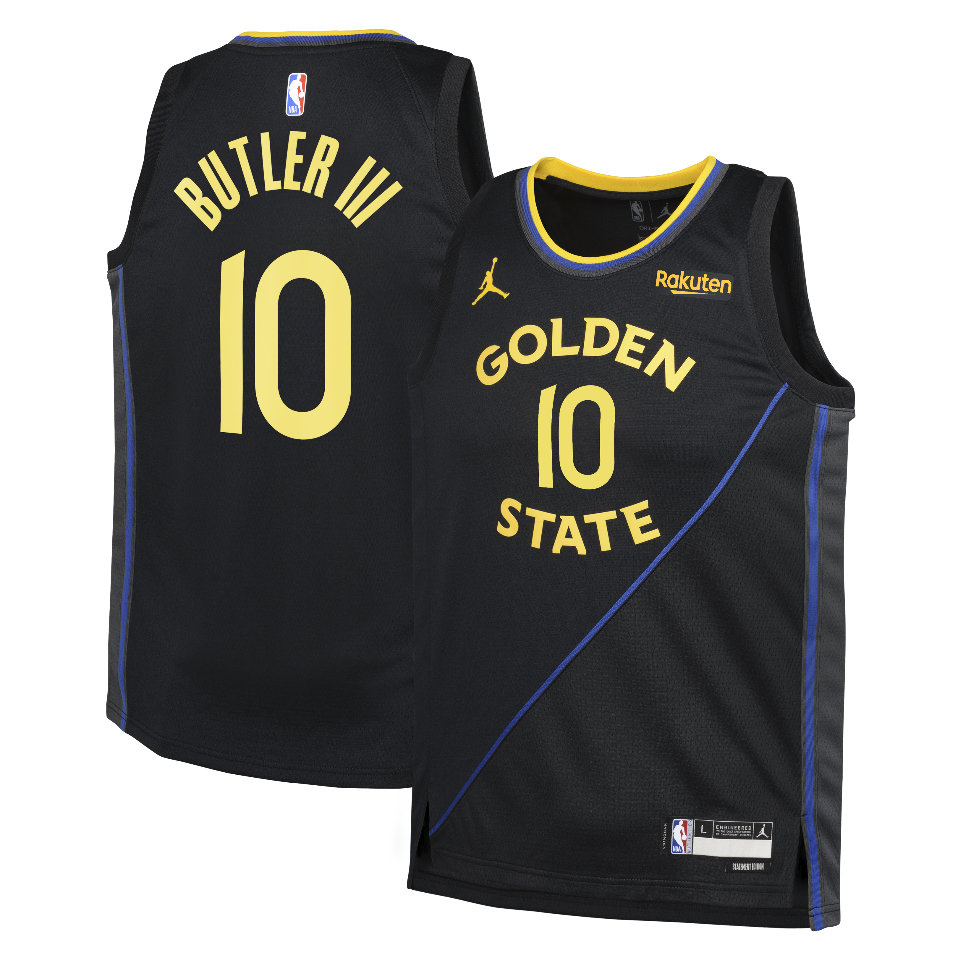 Jimmy Butler III Golden State Warriors Youth Swingman Jersey - Statement Edition - Royal