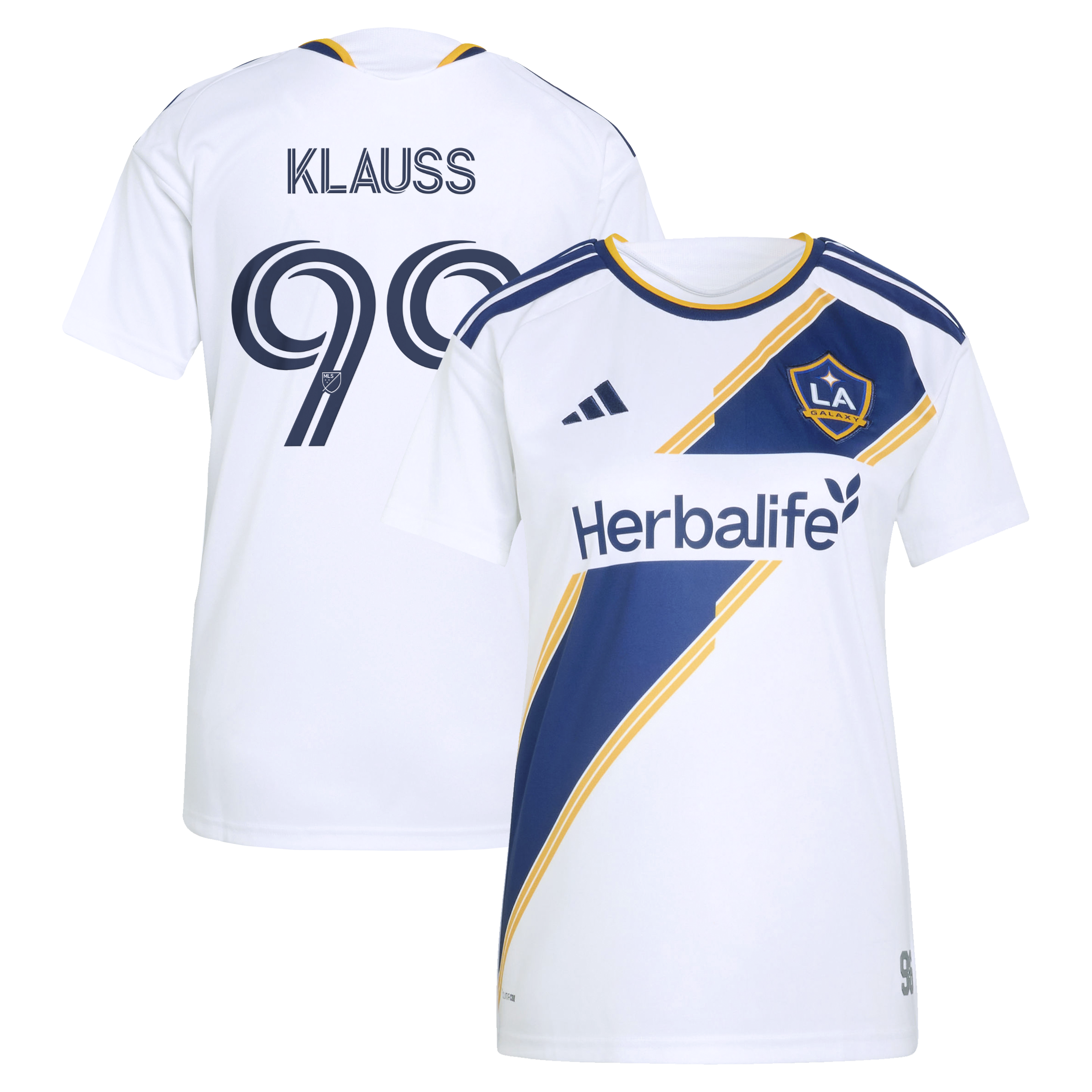 João Klauss LA Galaxy Women's 2026 The VeloCITY Kit Jersey - White