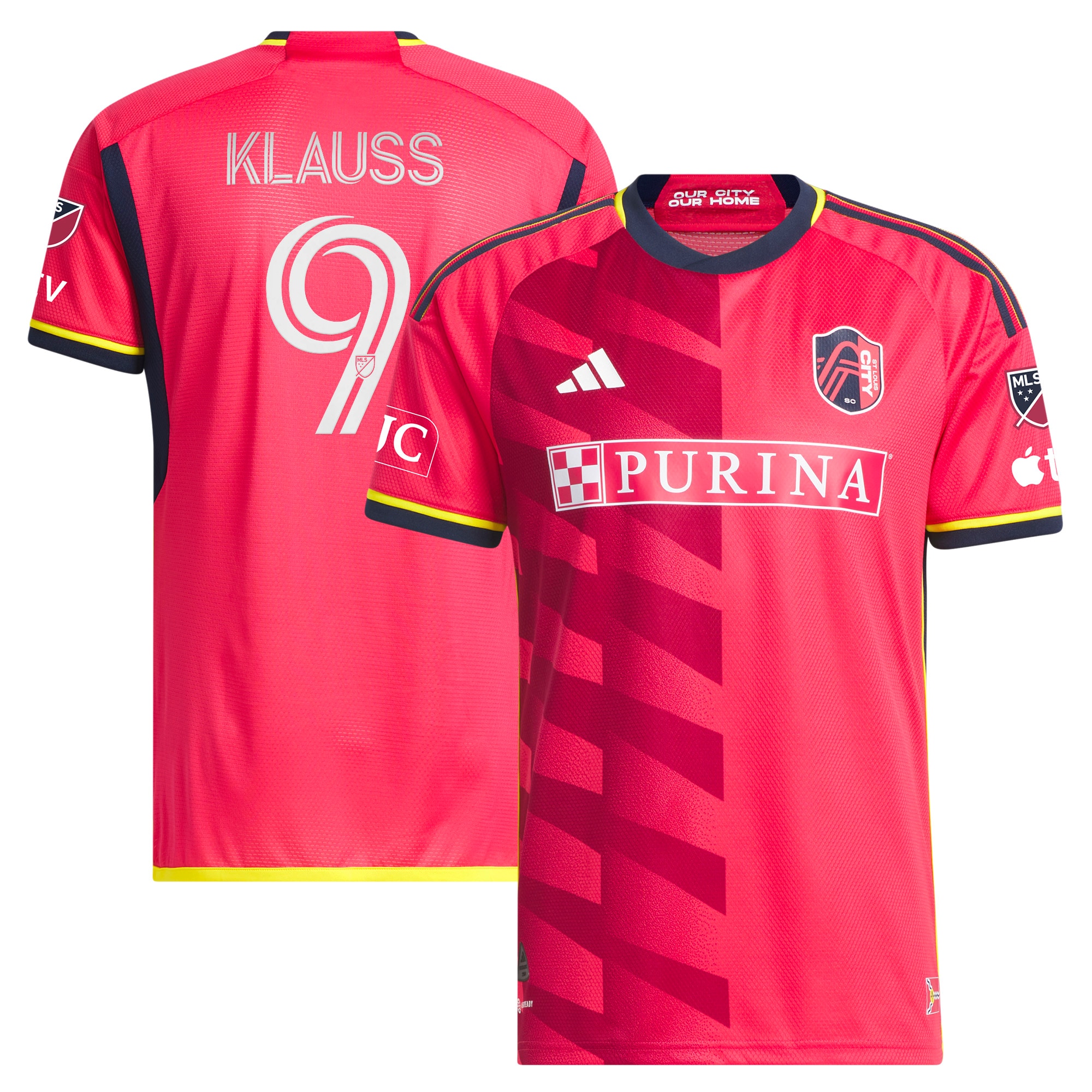João Klauss St. Louis City SC 2023 The Spirit Kit Jersey - Red