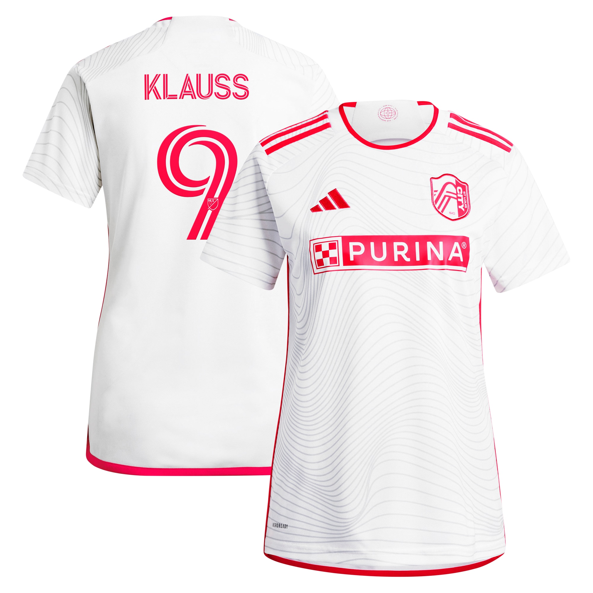 João Klauss St. Louis City SC Women's 2024 The Couence Kit Player Jersey - White