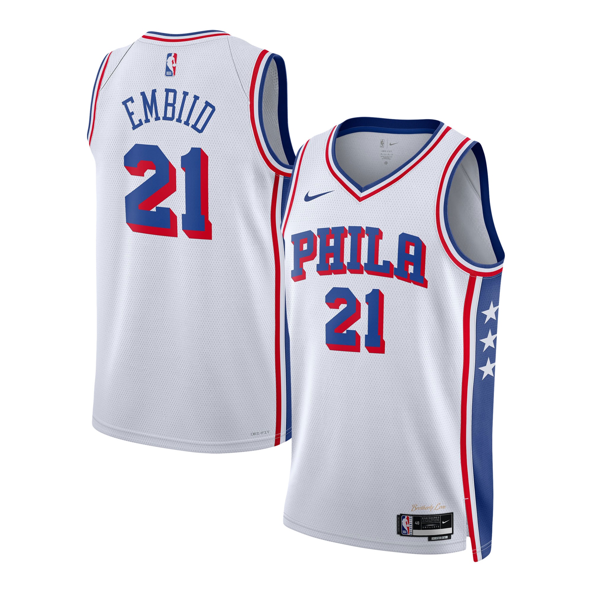 Joel Embiid Philadelphia 76ers Unisex Swingman Jersey - Association Edition