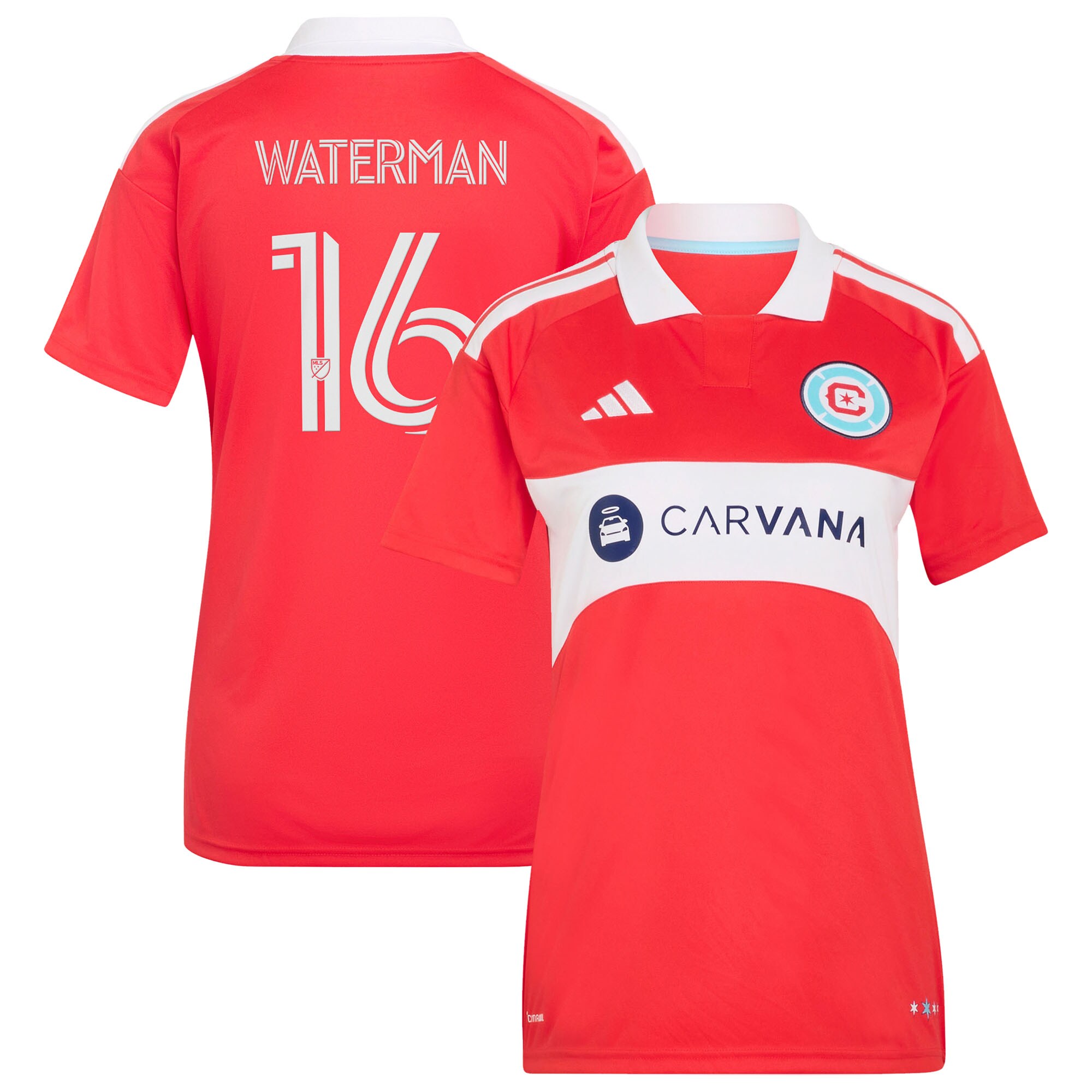 Joel Waterman Chicago Fire Women's 2026 Forever Red Jersey - Red