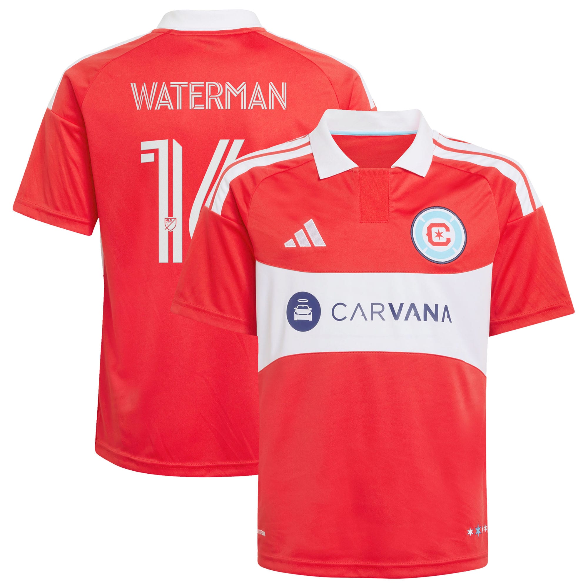 Joel Waterman Chicago Fire Youth 2026 Forever Red Jersey - Red
