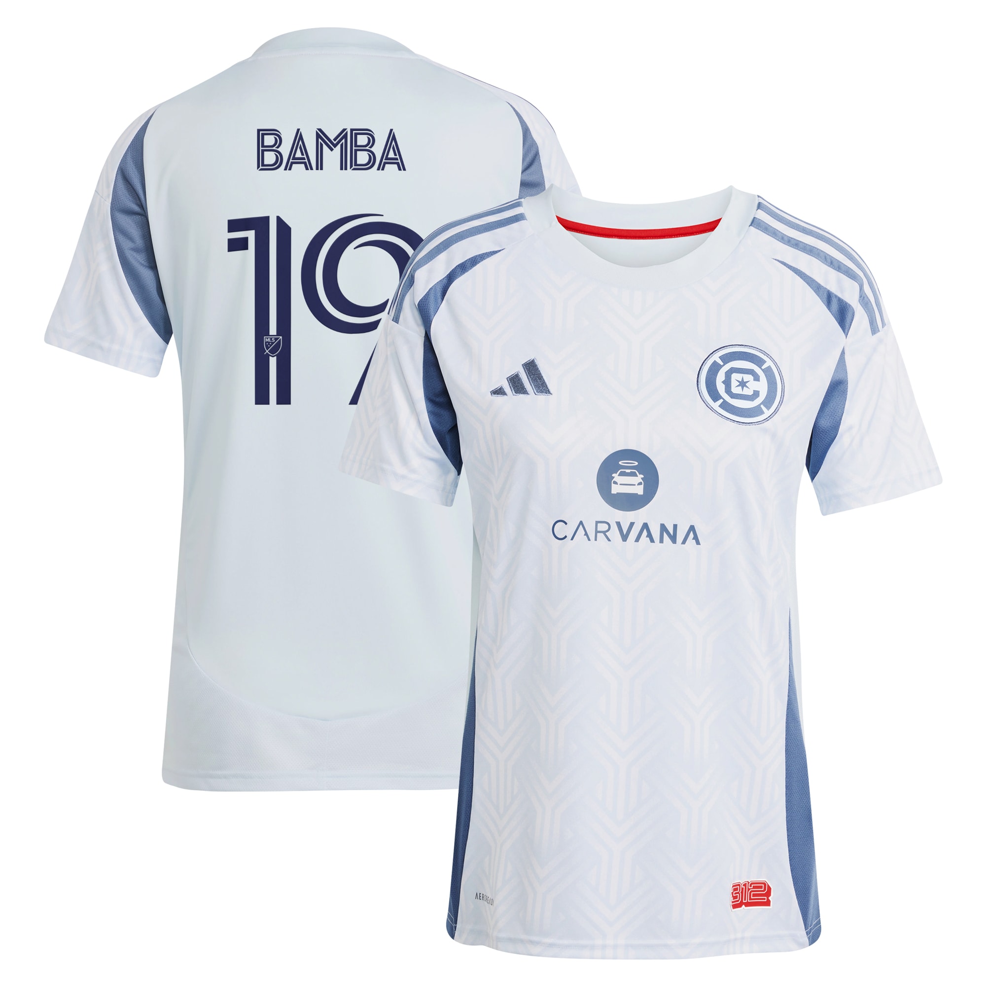 Jonathan Bamba Chicago Fire Women's 2025 The Municipal Kit Player Jersey - Light Blue