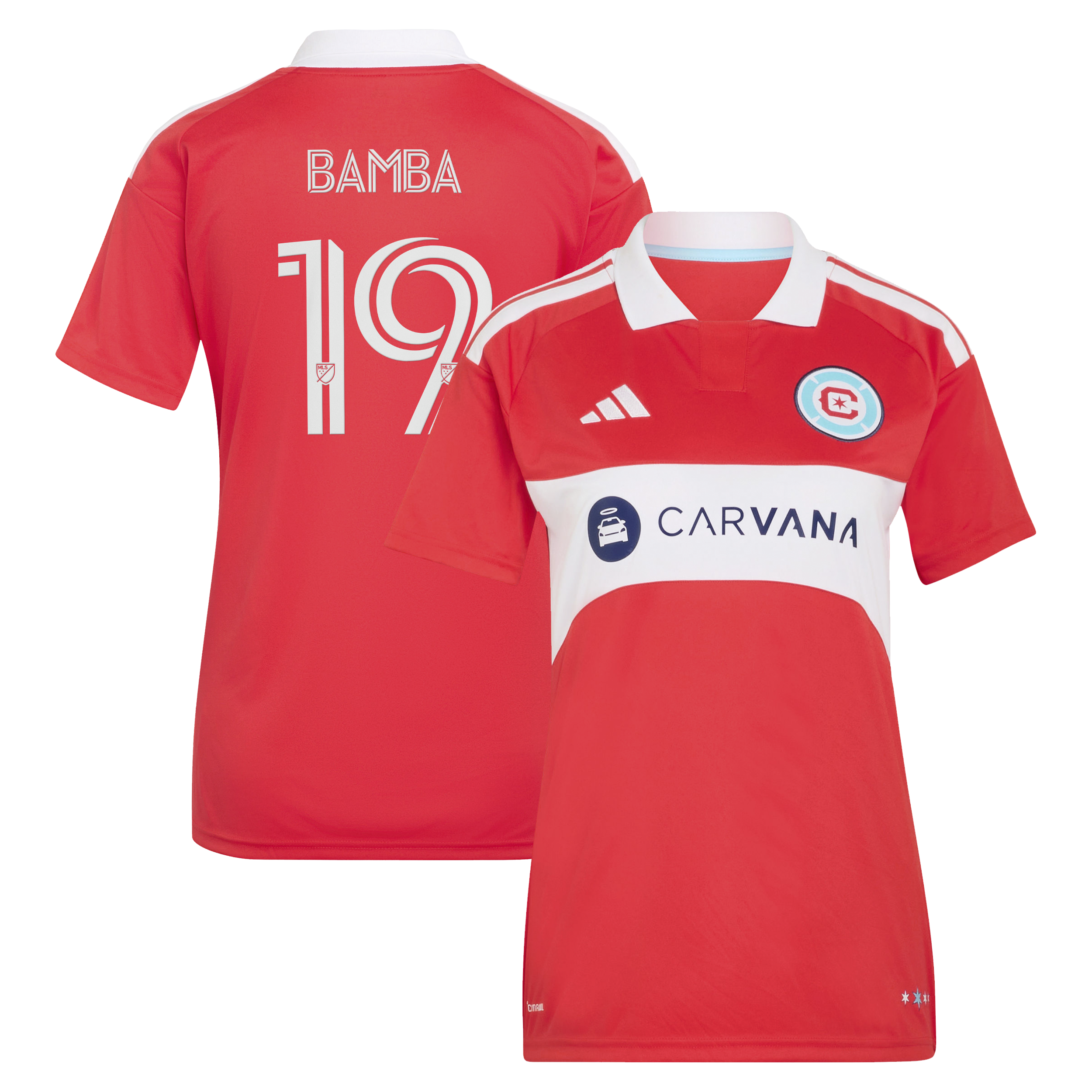 Jonathan Bamba Chicago Fire Women's 2026 Forever Red Jersey - Red