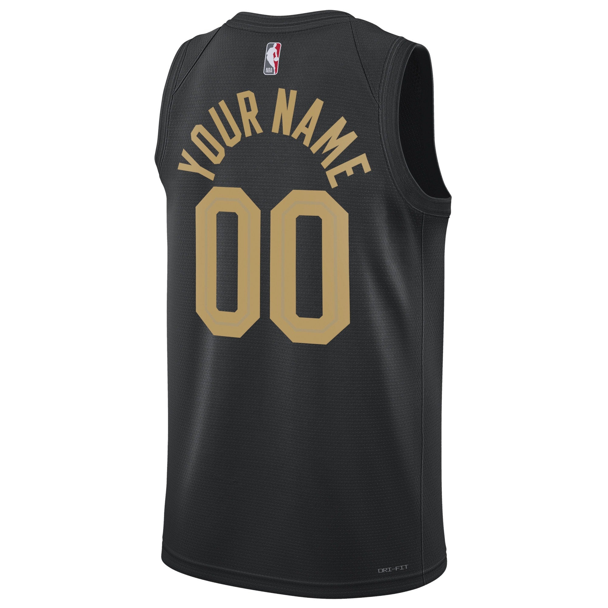 Alternative view of Jordan Cavaliers Black Jersey - Jordan Cleveland Cavaliers Black
