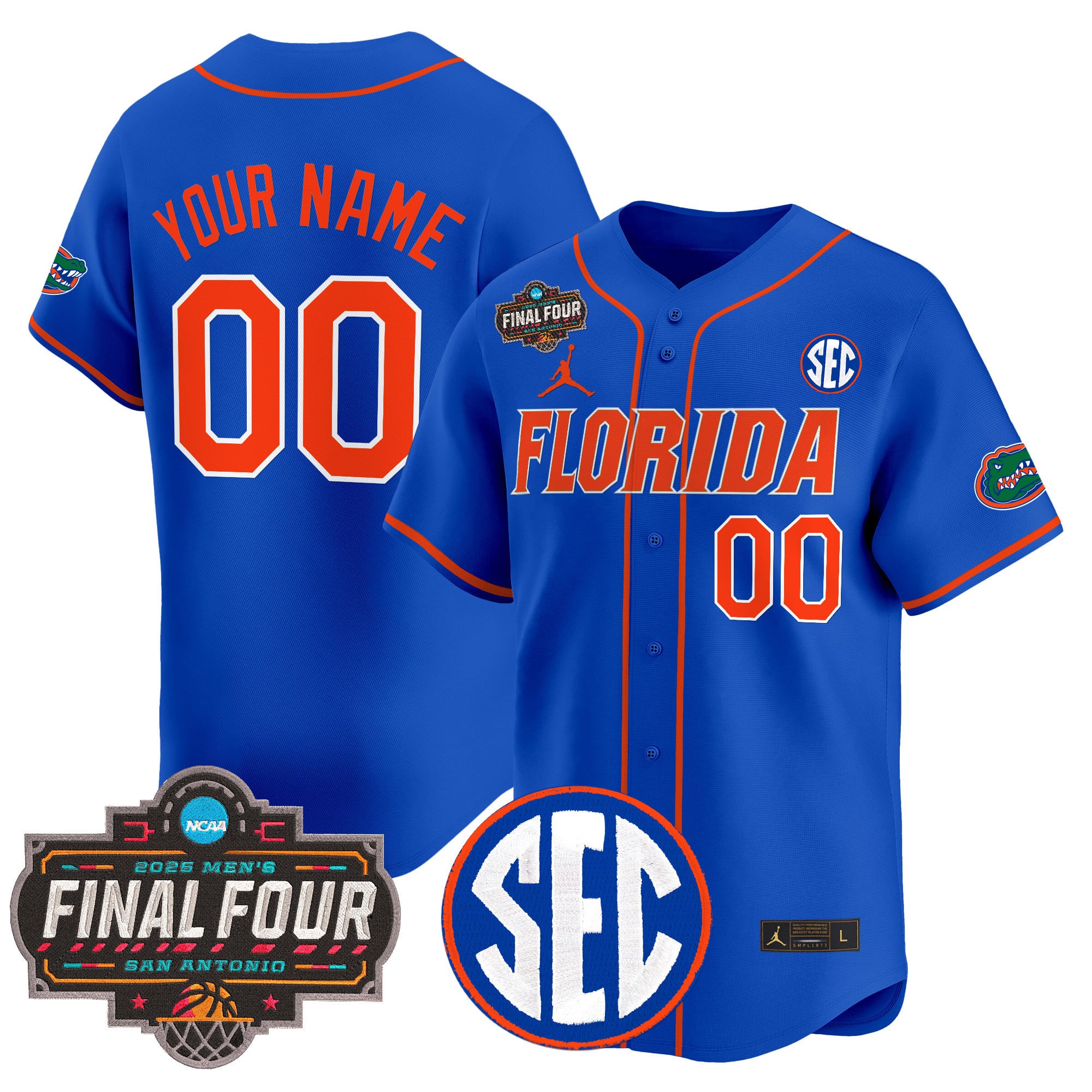 Jordan Florida Gators Jersey - Jordan Florida Gators Final Four Jersey