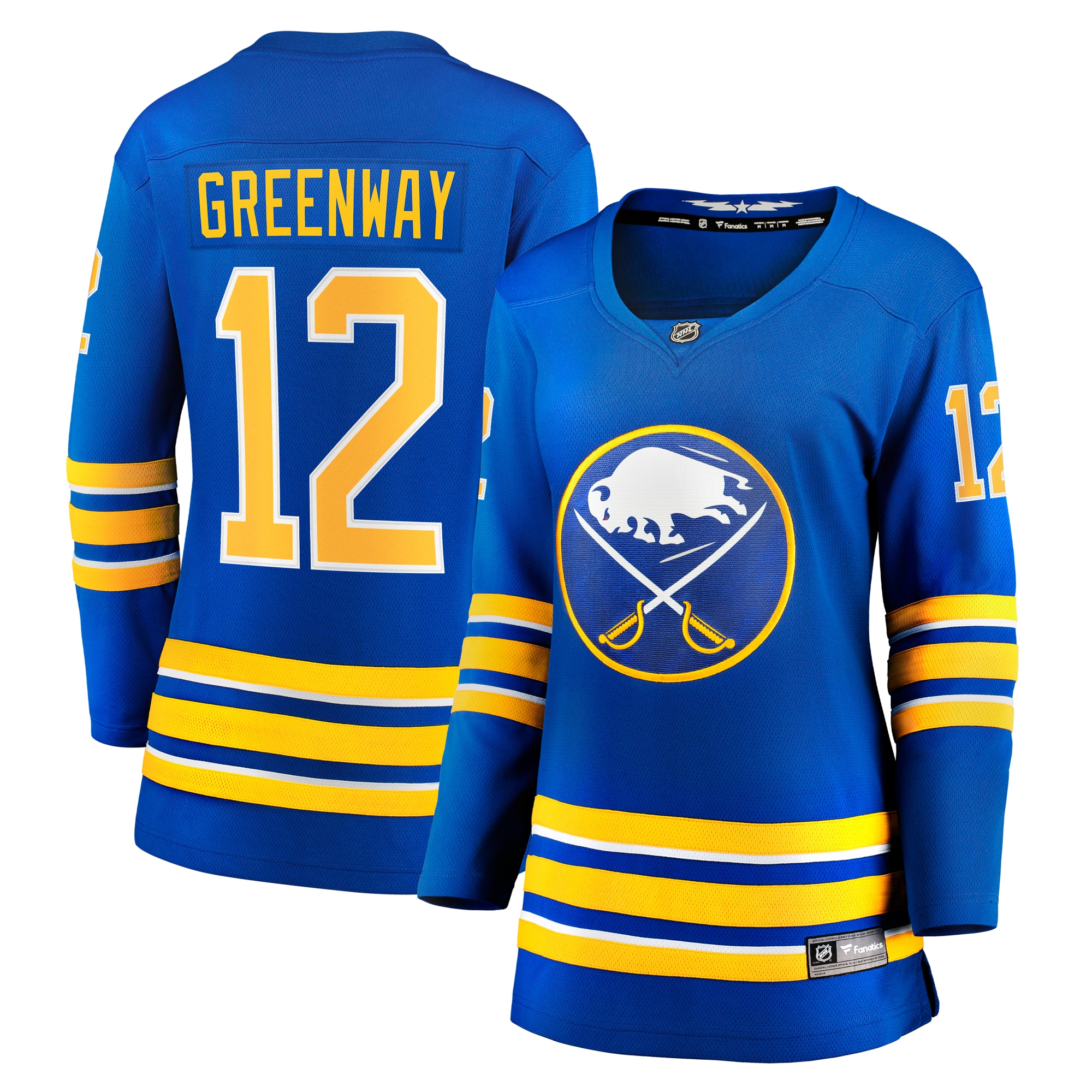 Jordan Greenway Buffalo Sabres Women's Fanatics Home Breakaway Jersey - Royal