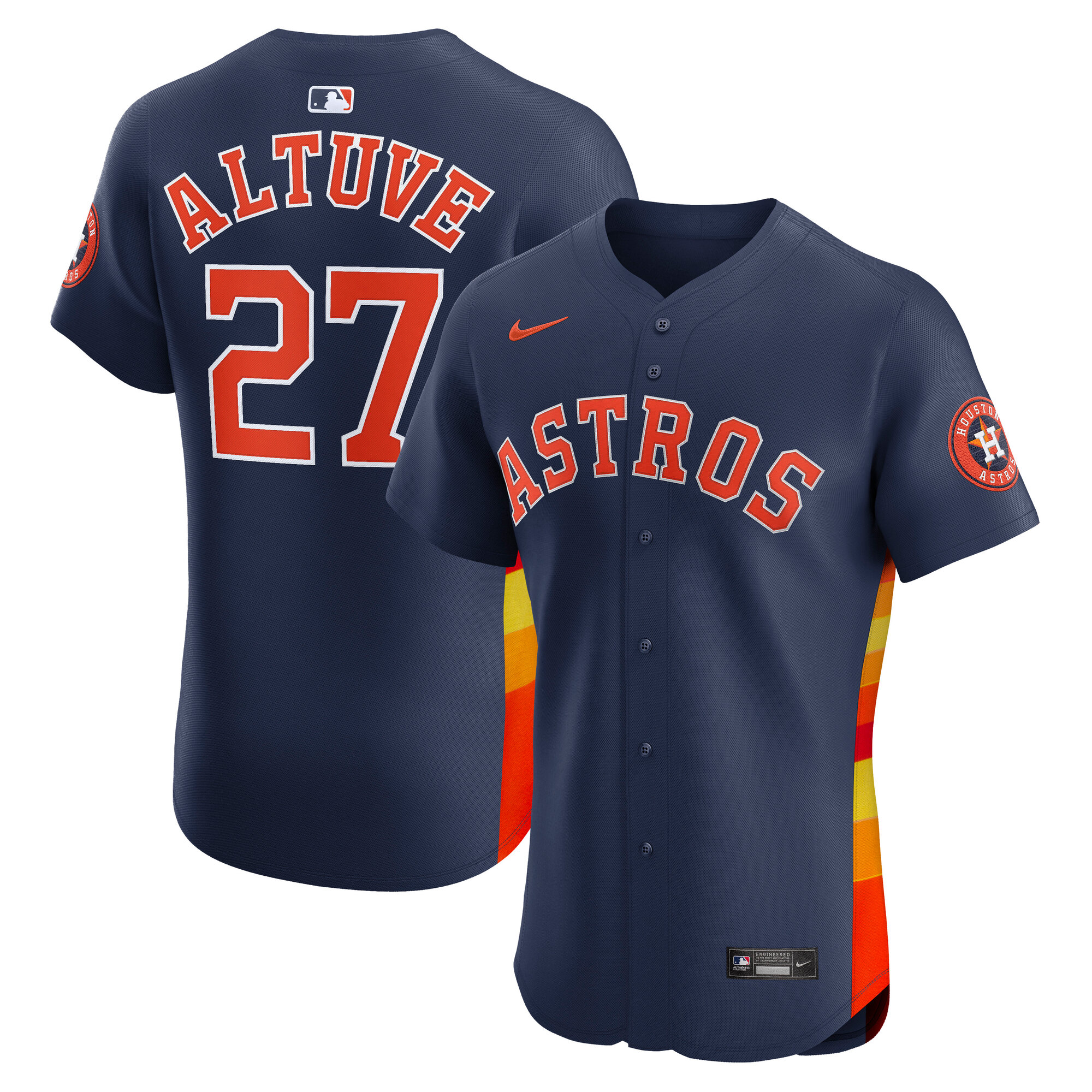 Jose Altuve Houston Astros Alternate 2 Elite Player Jersey